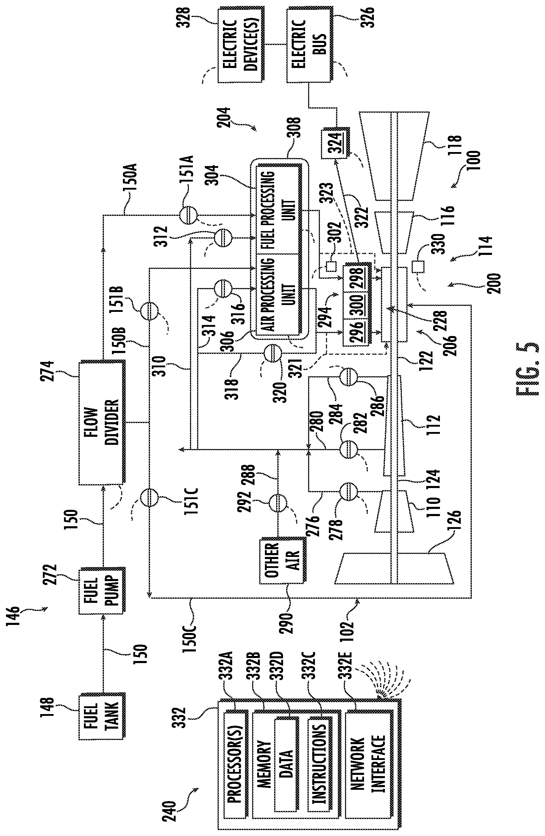 Patent US12351329 Figure 4 – Systems and method of operating a fuel cell assembly