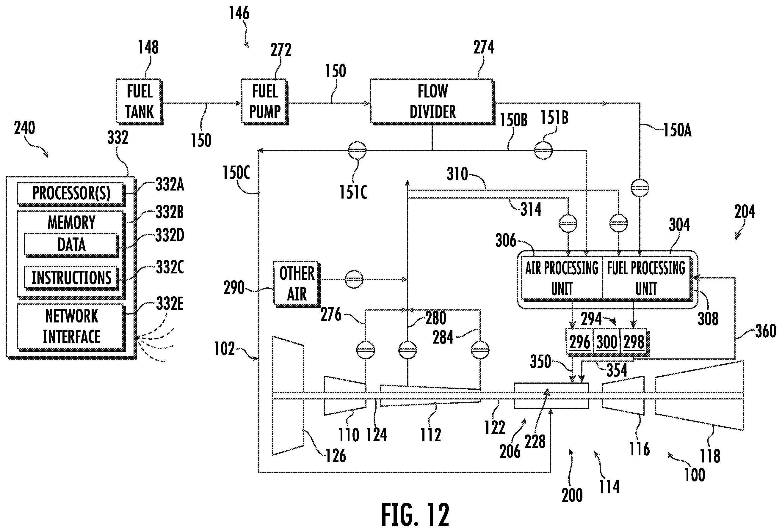 Patent US12351329 Figure 11 – Systems and method of operating a fuel cell assembly