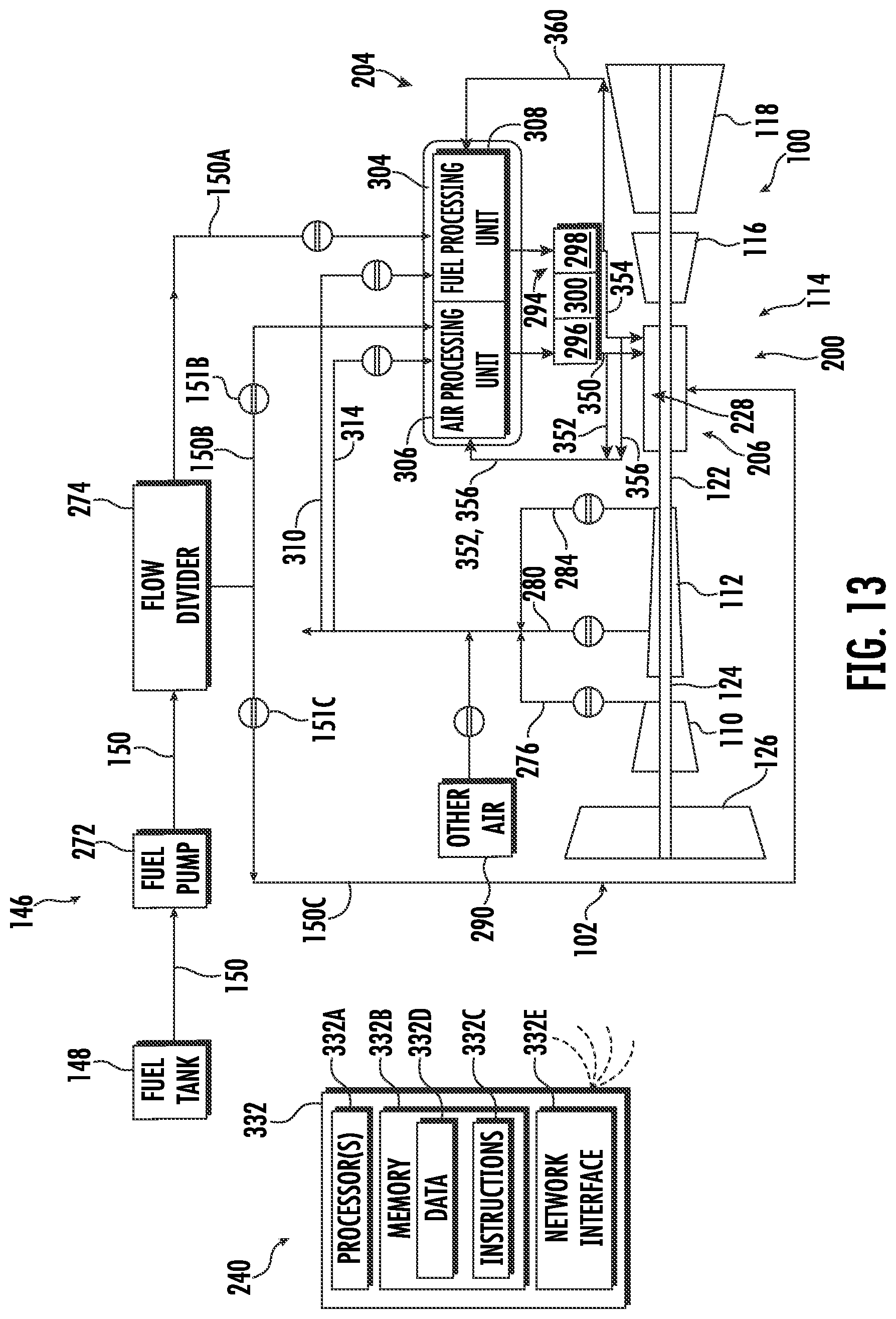 Patent US12351329 Figure 12 – Systems and method of operating a fuel cell assembly