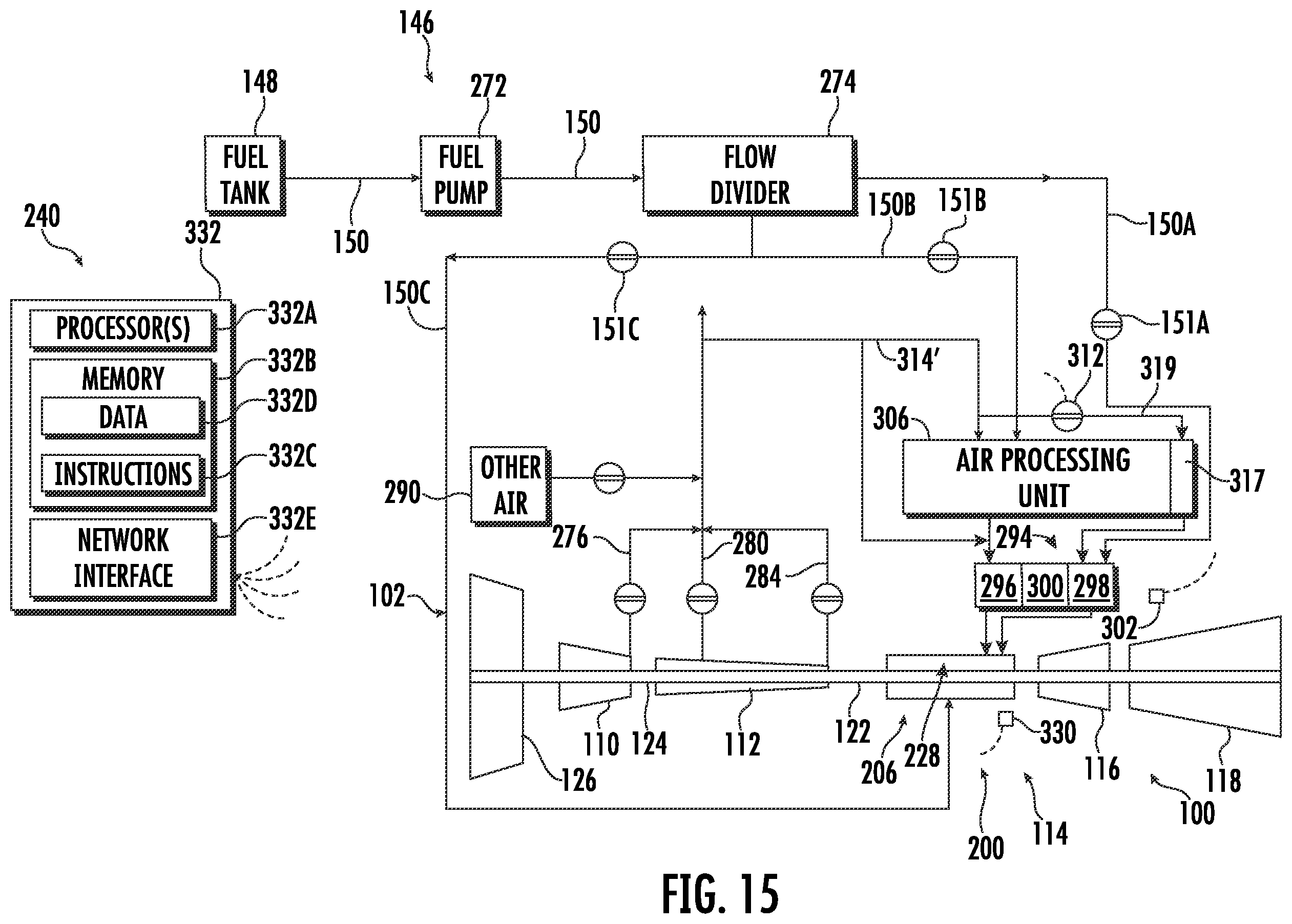 Patent US12351329 Figure 14 – Systems and method of operating a fuel cell assembly