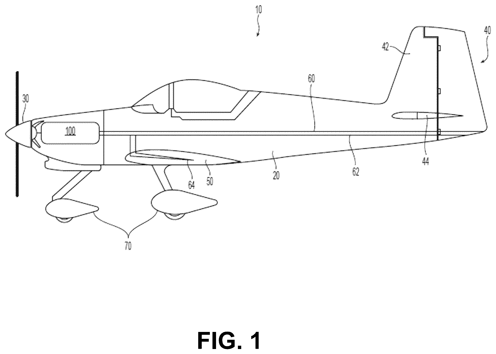 Patent US12351331 Figure 1 – Refueling system for hydrogen fuel cell-powered aircraft