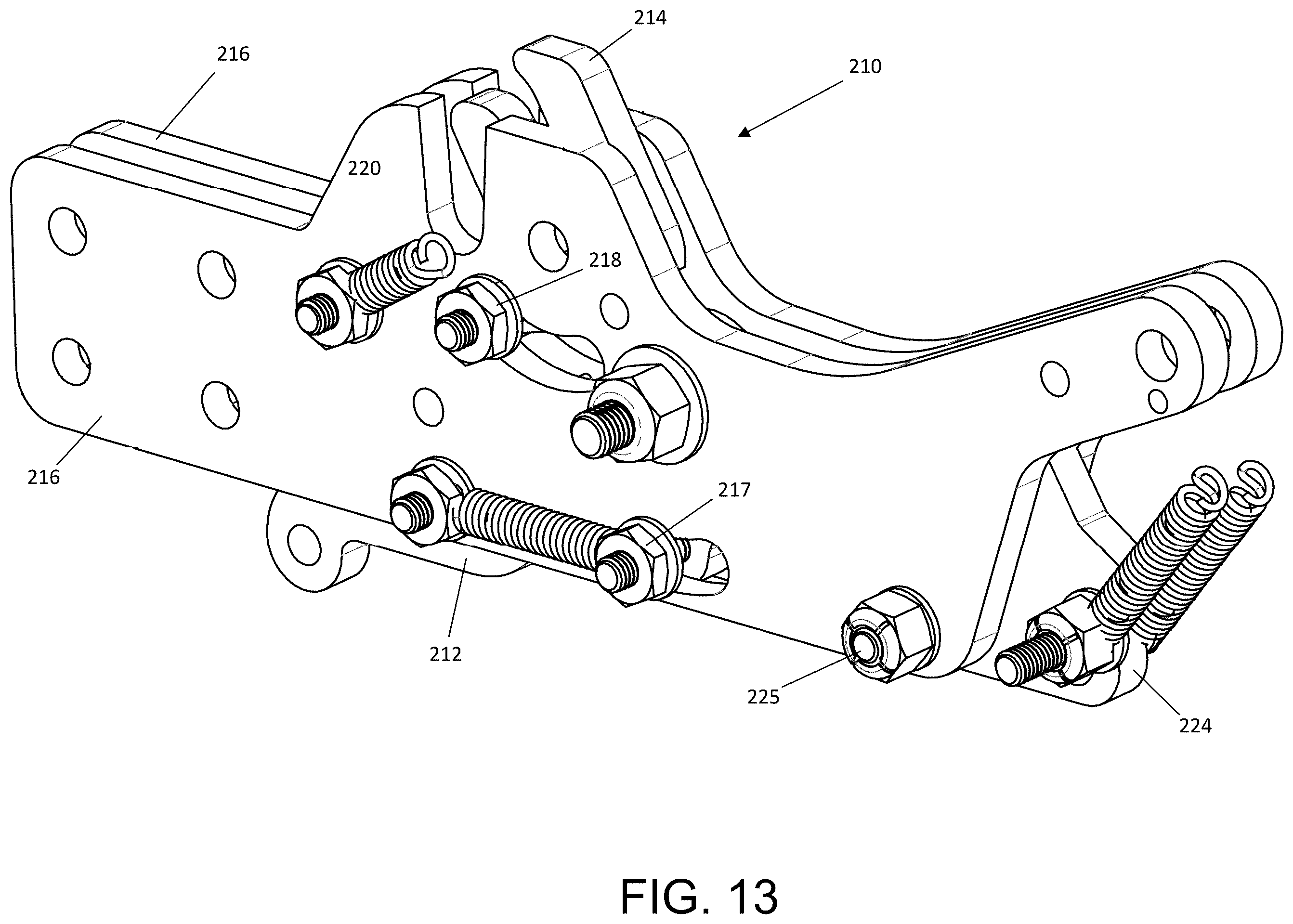 Patent US12351336 Figure 11 – Automatically pitch and yaw responsive aircraft launching system