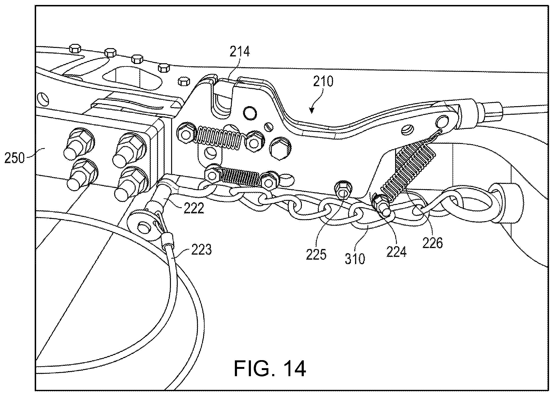 Patent US12351336 Figure 12 – Automatically pitch and yaw responsive aircraft launching system