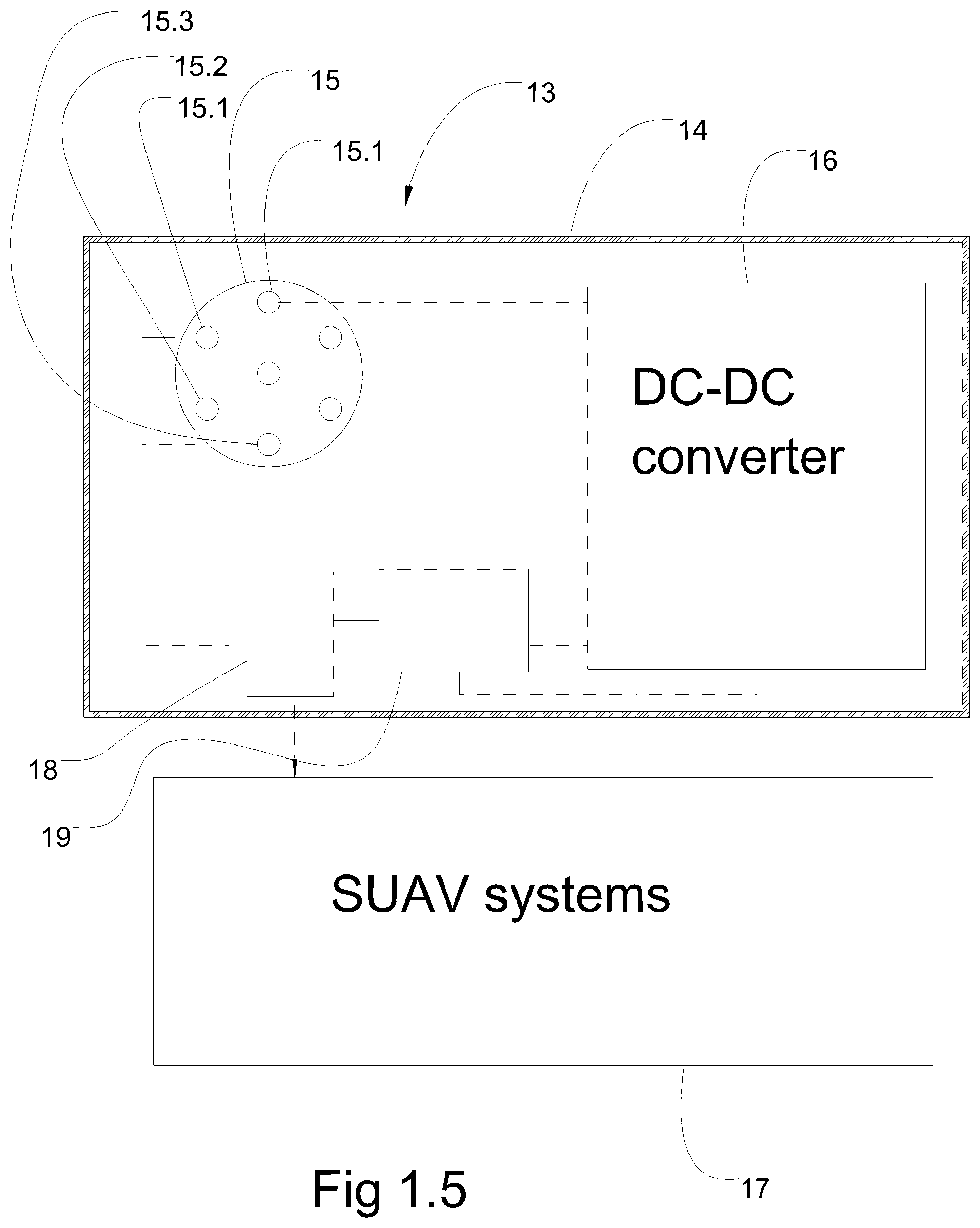 Patent US12351340 Figure 2 – Aerial power supply system for a tethered unmanned aerial vehicle
