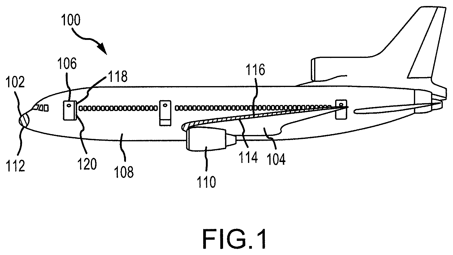 Patent US12351342 Figure 1 – Extruded elastomeric surface or erosion plys
