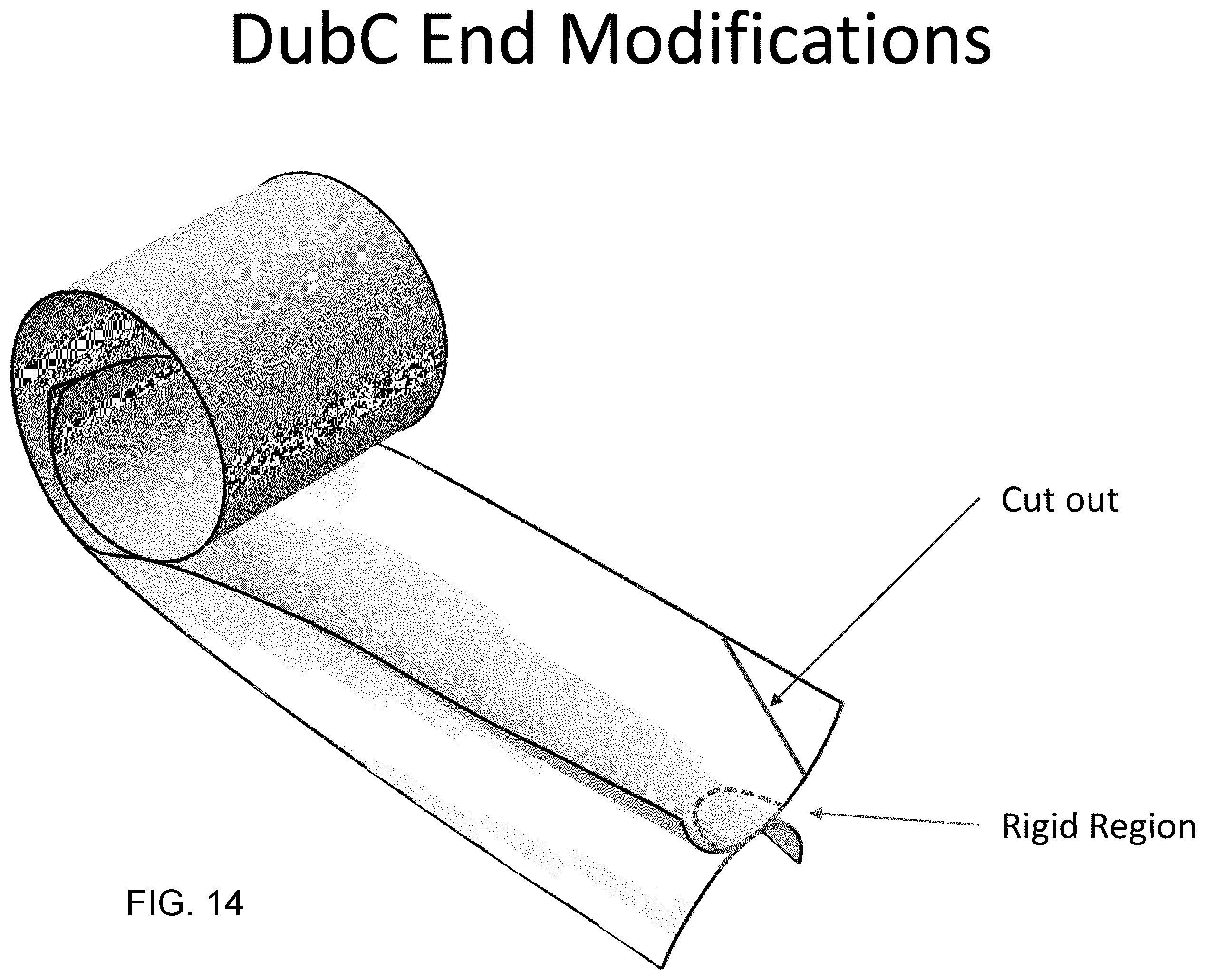 Patent US12351346 Figure 14 – Collapsible tubular mast (CTM) with surface material between trusses