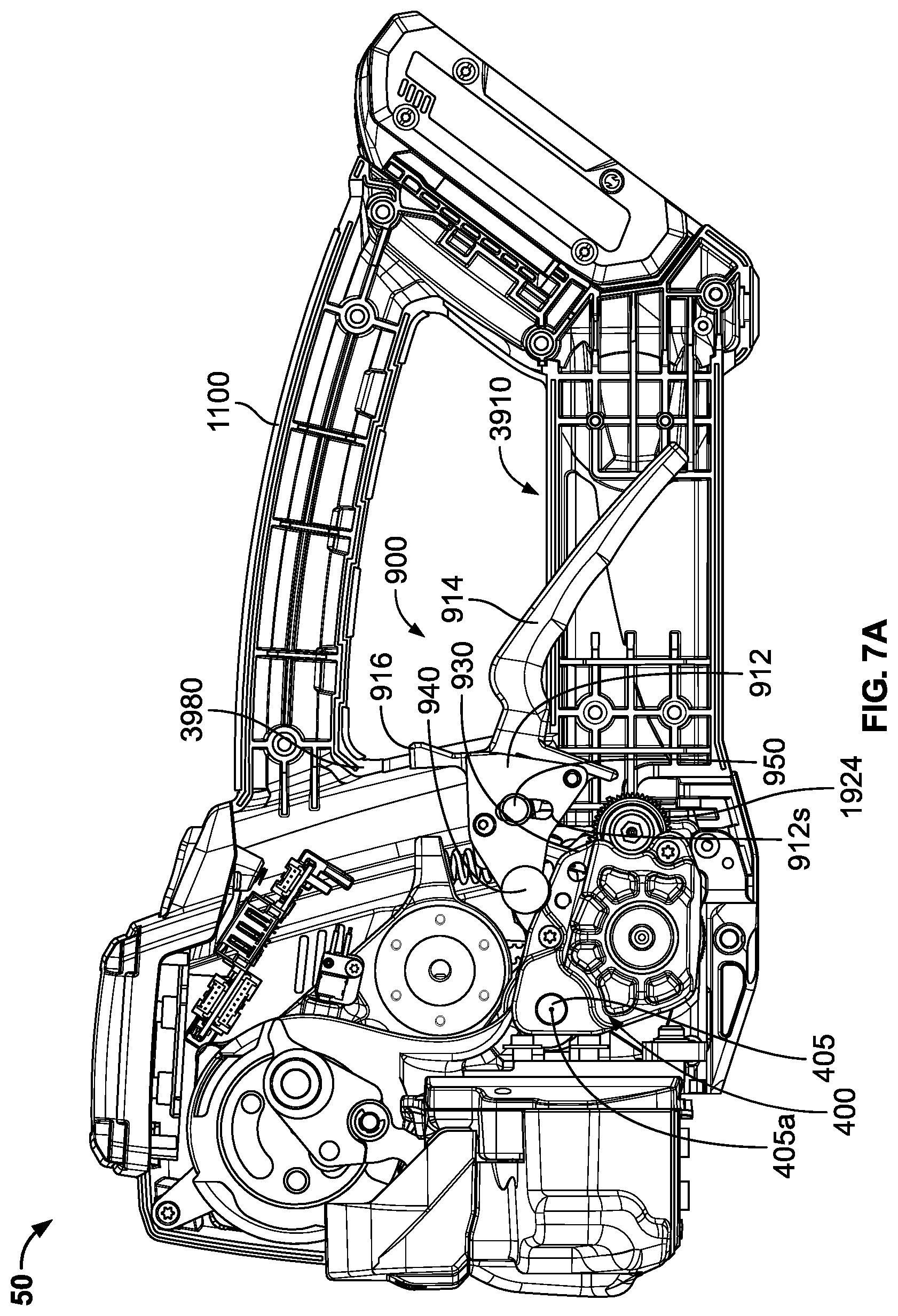 Patent US12351349 Figure 19 – Strapping tool