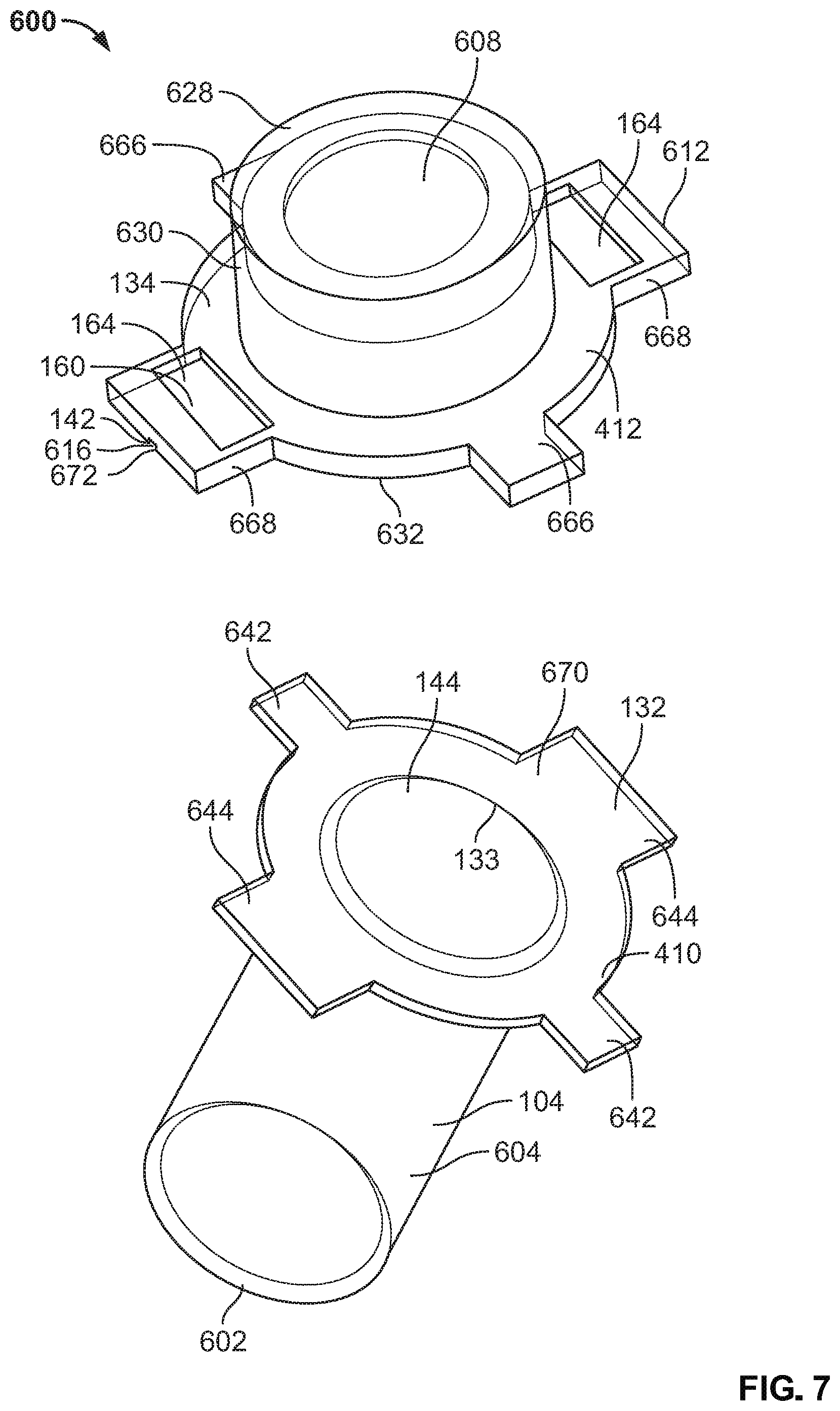 Patent US12351350 Figure 8 – Filling systems and related container assemblies and methods