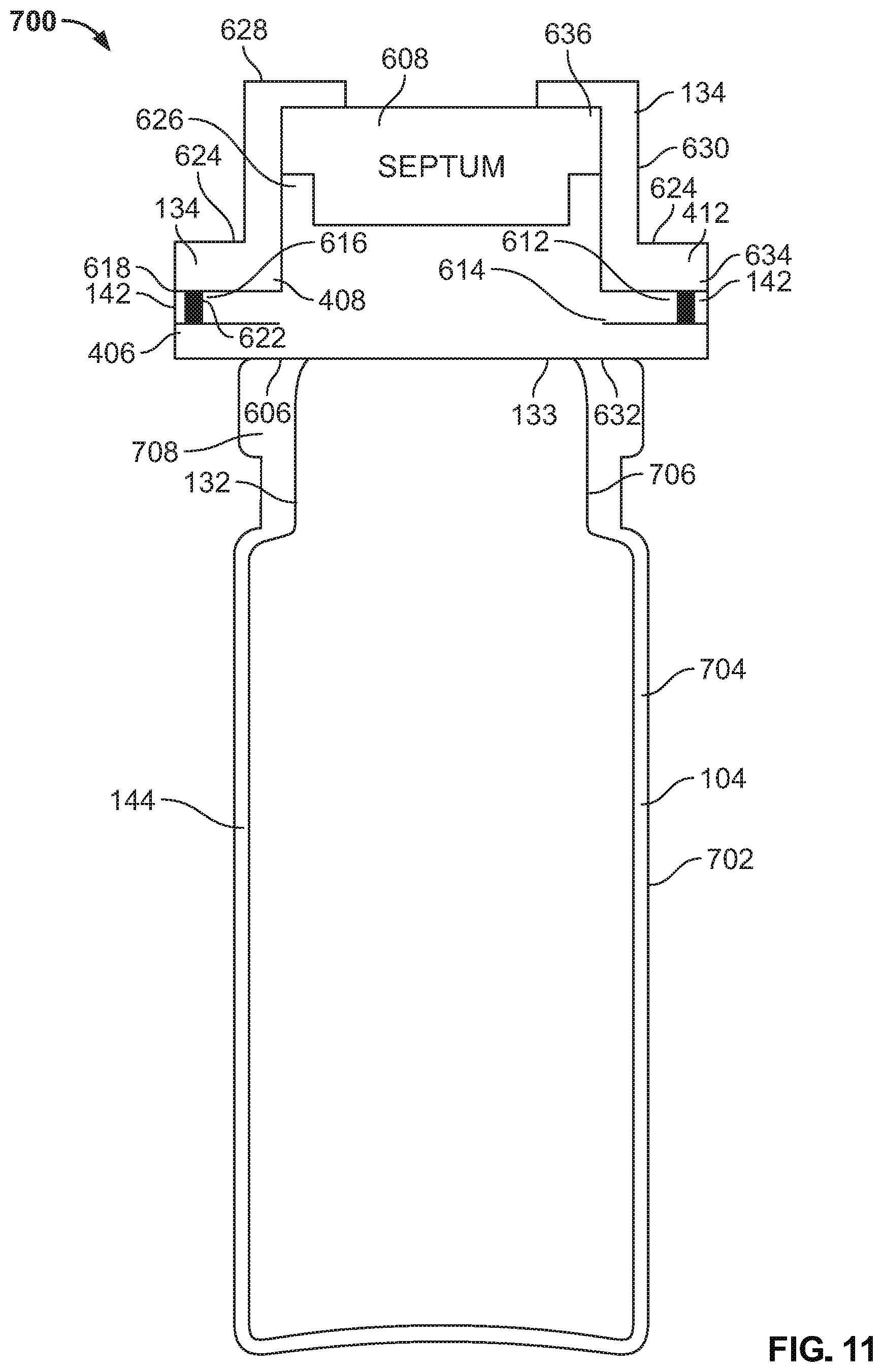 Patent US12351350 Figure 12 – Filling systems and related container assemblies and methods