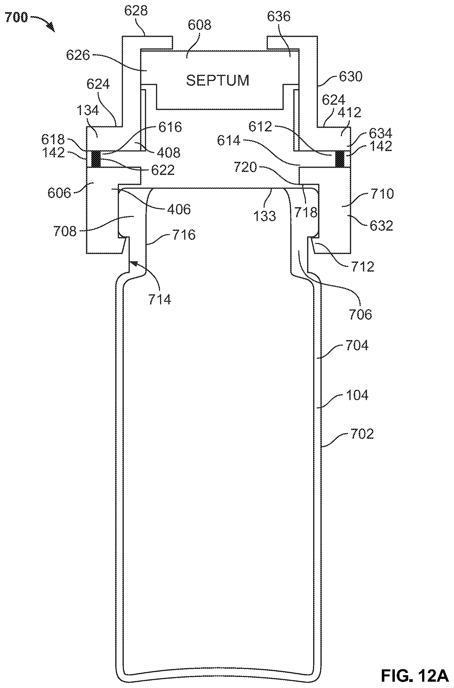 Patent US12351350 Figure 13 – Filling systems and related container assemblies and methods