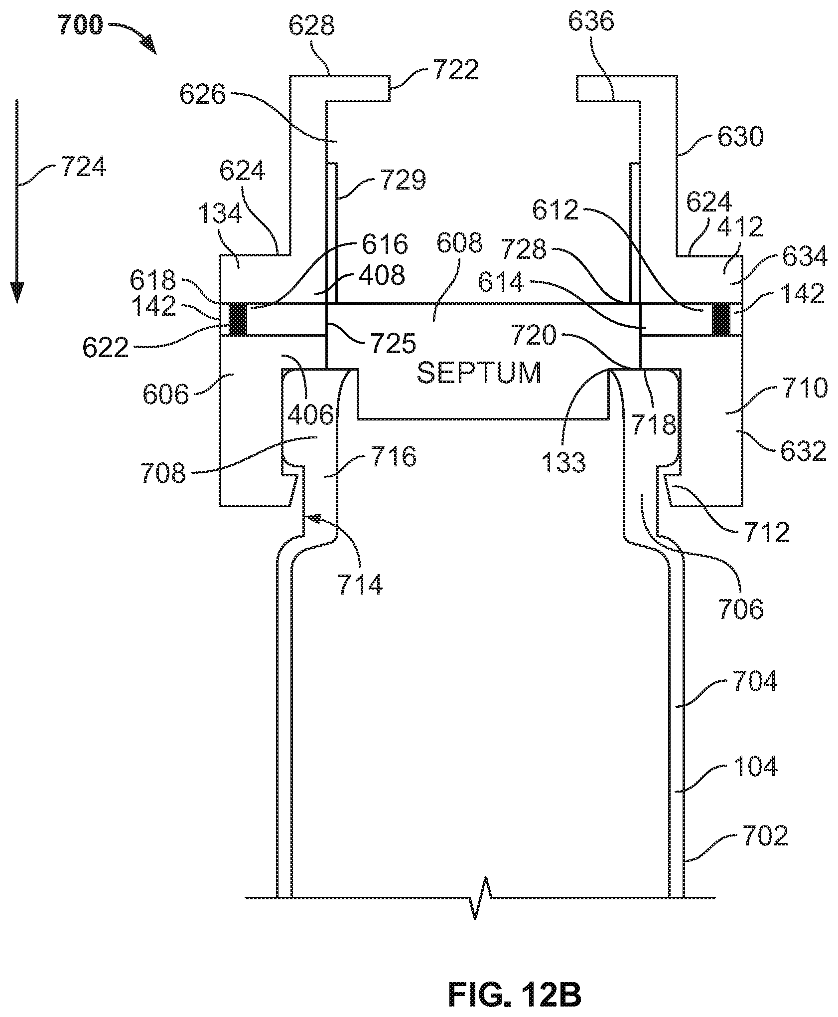 Patent US12351350 Figure 14 – Filling systems and related container assemblies and methods