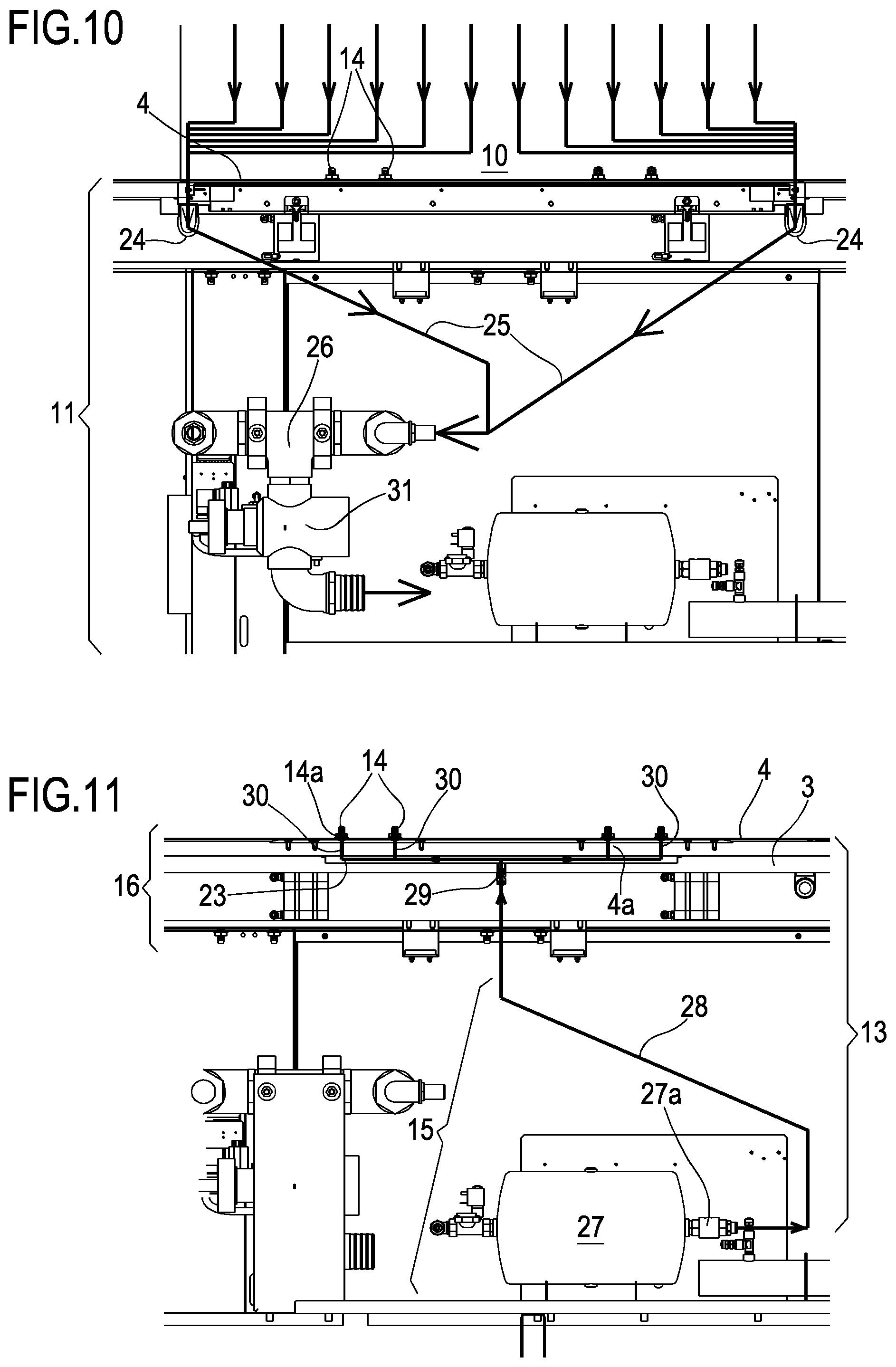 Patent US12351352 Figure 7 – Belt-type vacuum packaging machine