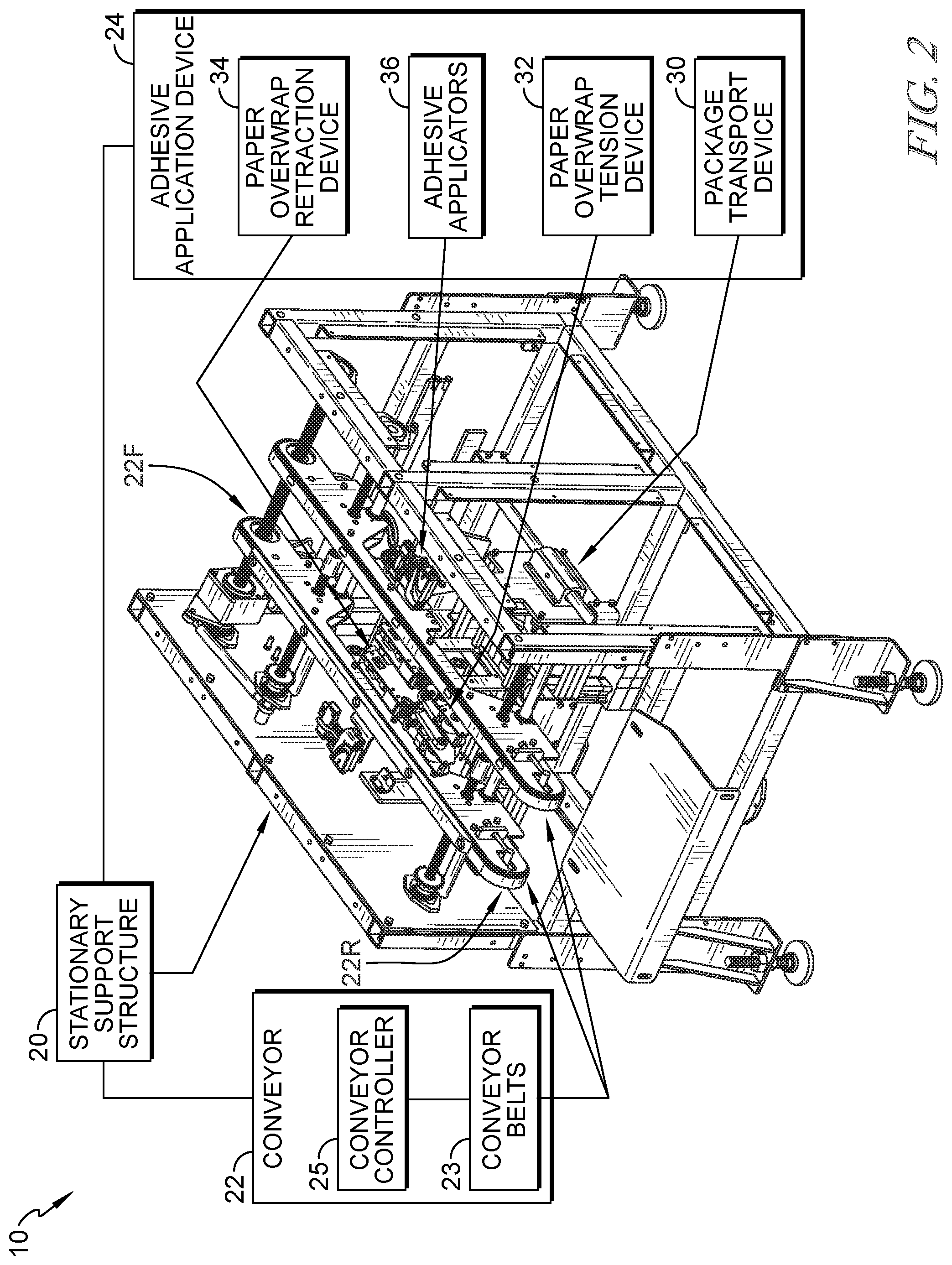 Patent US12351354 Figure 2 – Paper wrapping device and related methods