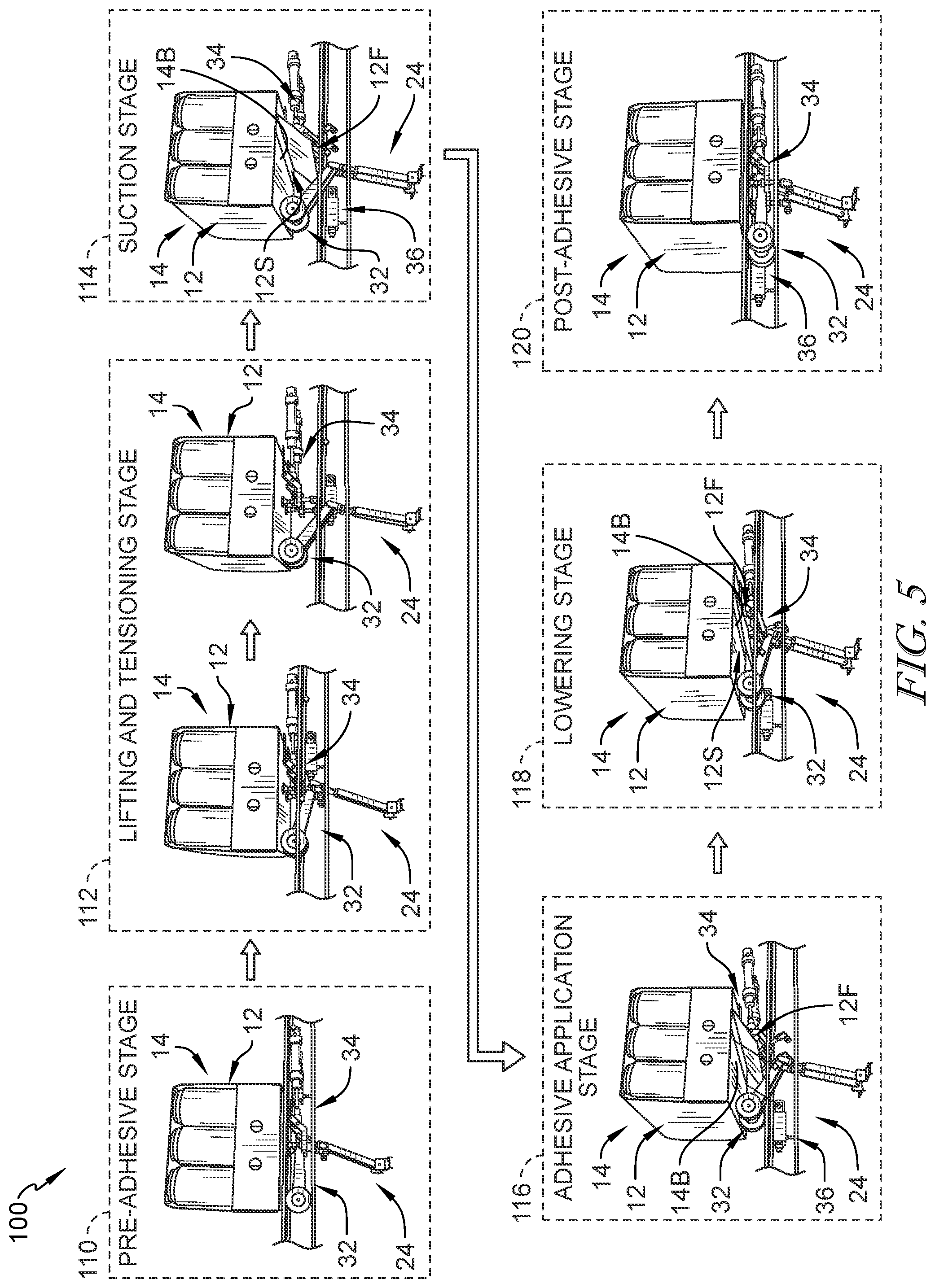 Patent US12351354 Figure 5 – Paper wrapping device and related methods