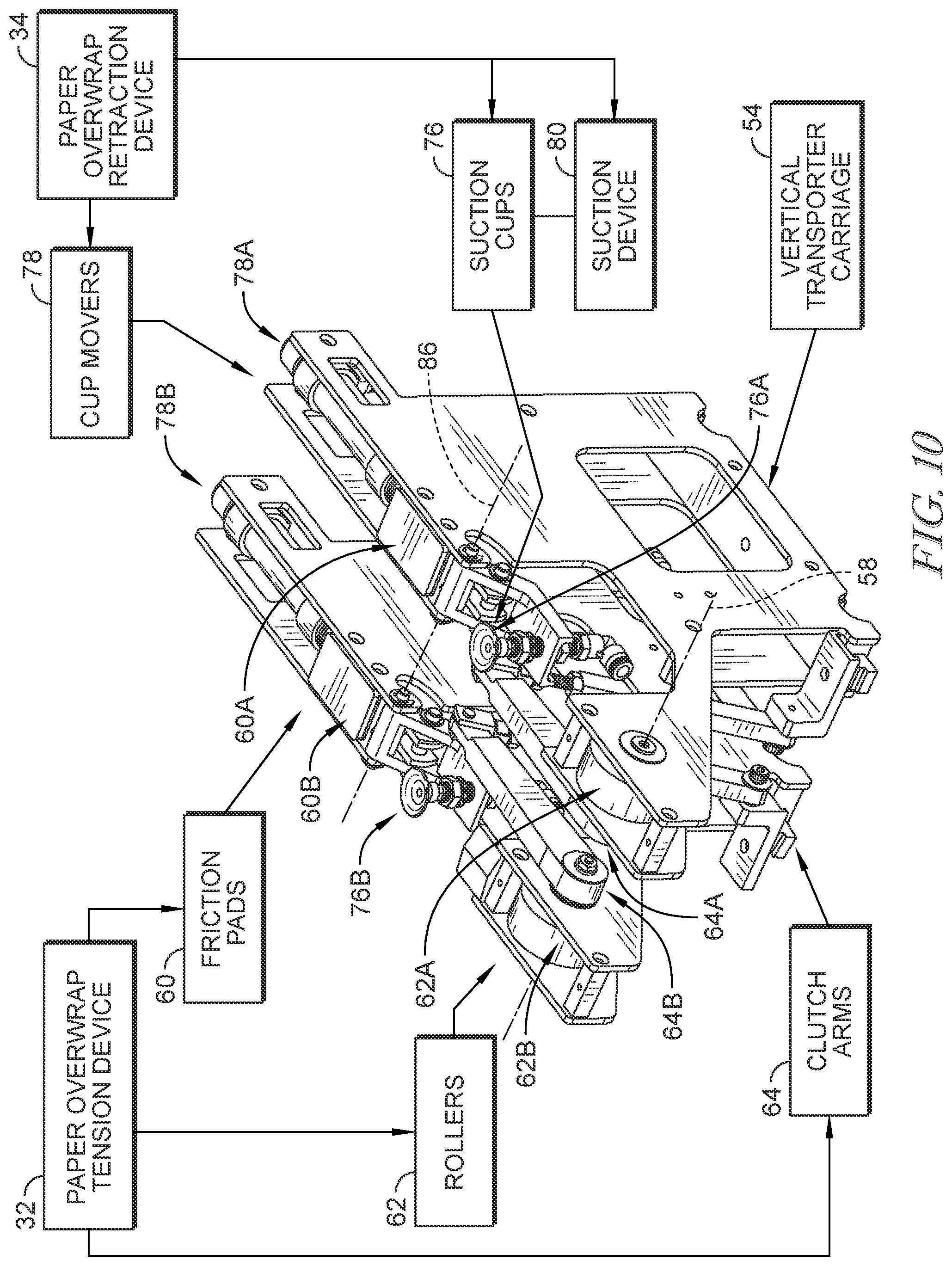 Patent US12351354 Figure 10 – Paper wrapping device and related methods
