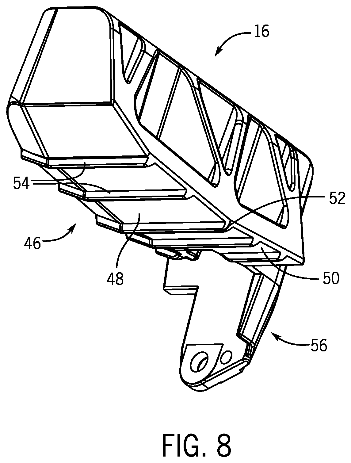 Patent US12351356 Figure 5 – Asymmetric peel plate for a label-dispensing apparatus and peel assist plate