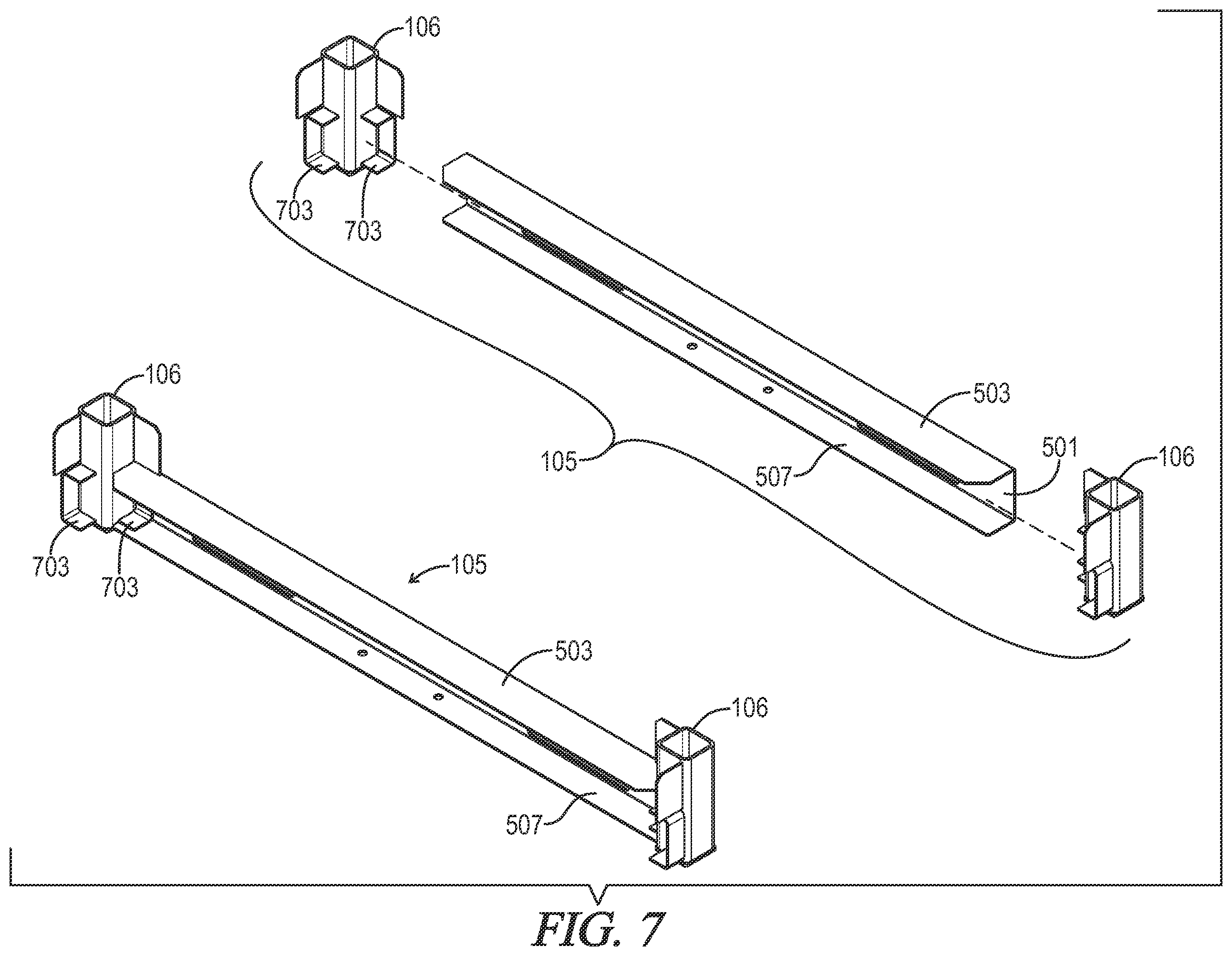 Patent US12351360 Figure 7 – Modular shipping base