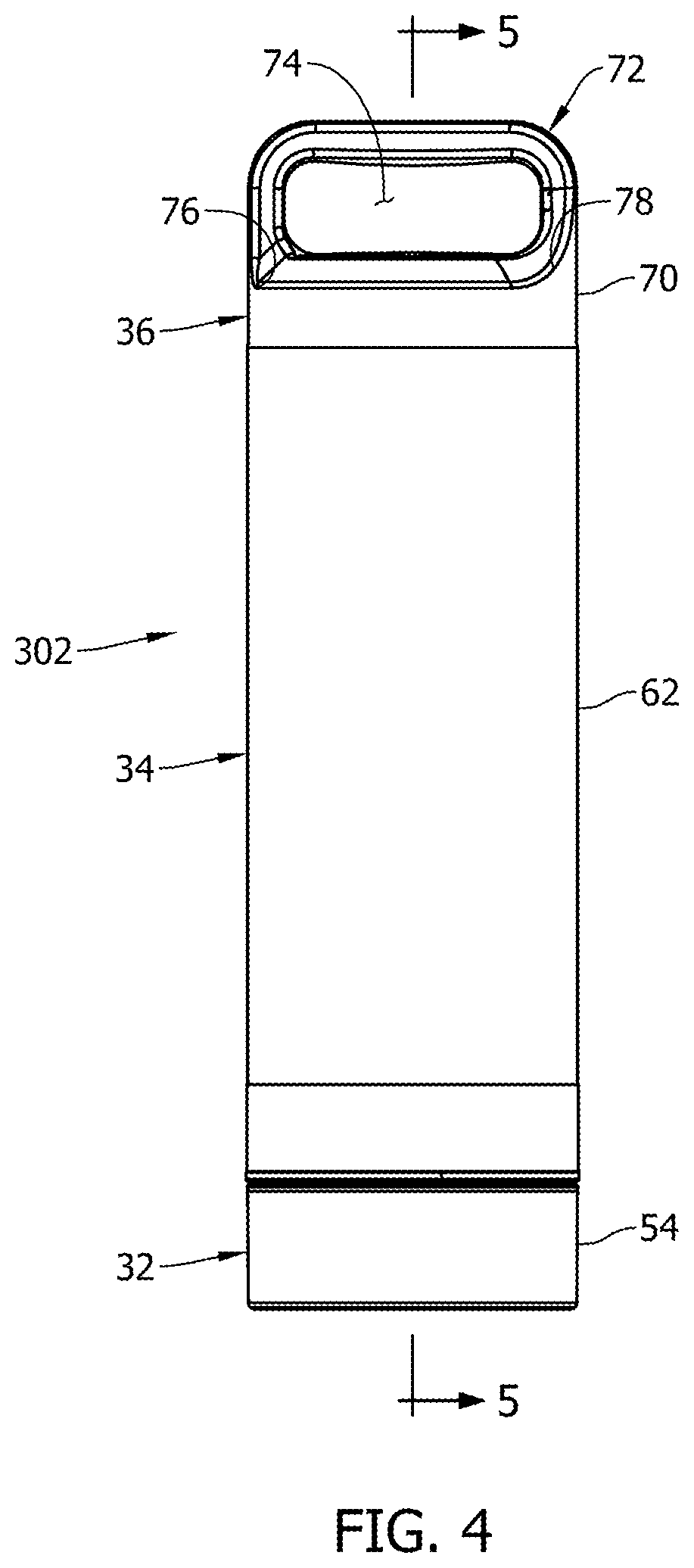 Patent US12351361 Figure 4 – Reconfigurable container system
