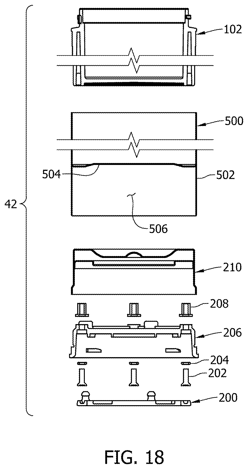 Patent US12351361 Figure 16 – Reconfigurable container system