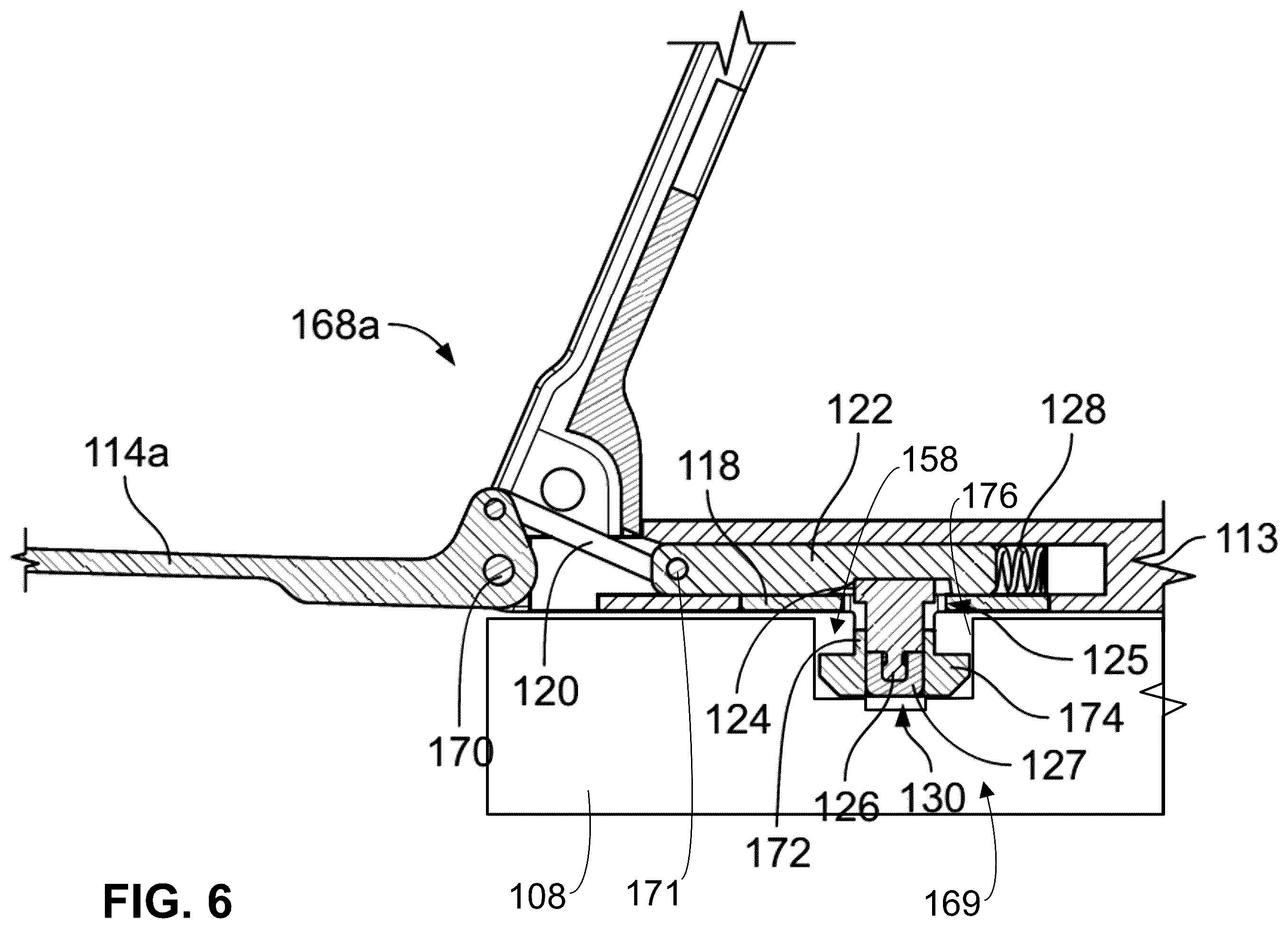Patent US12351365 Figure 6 – Storage bin
