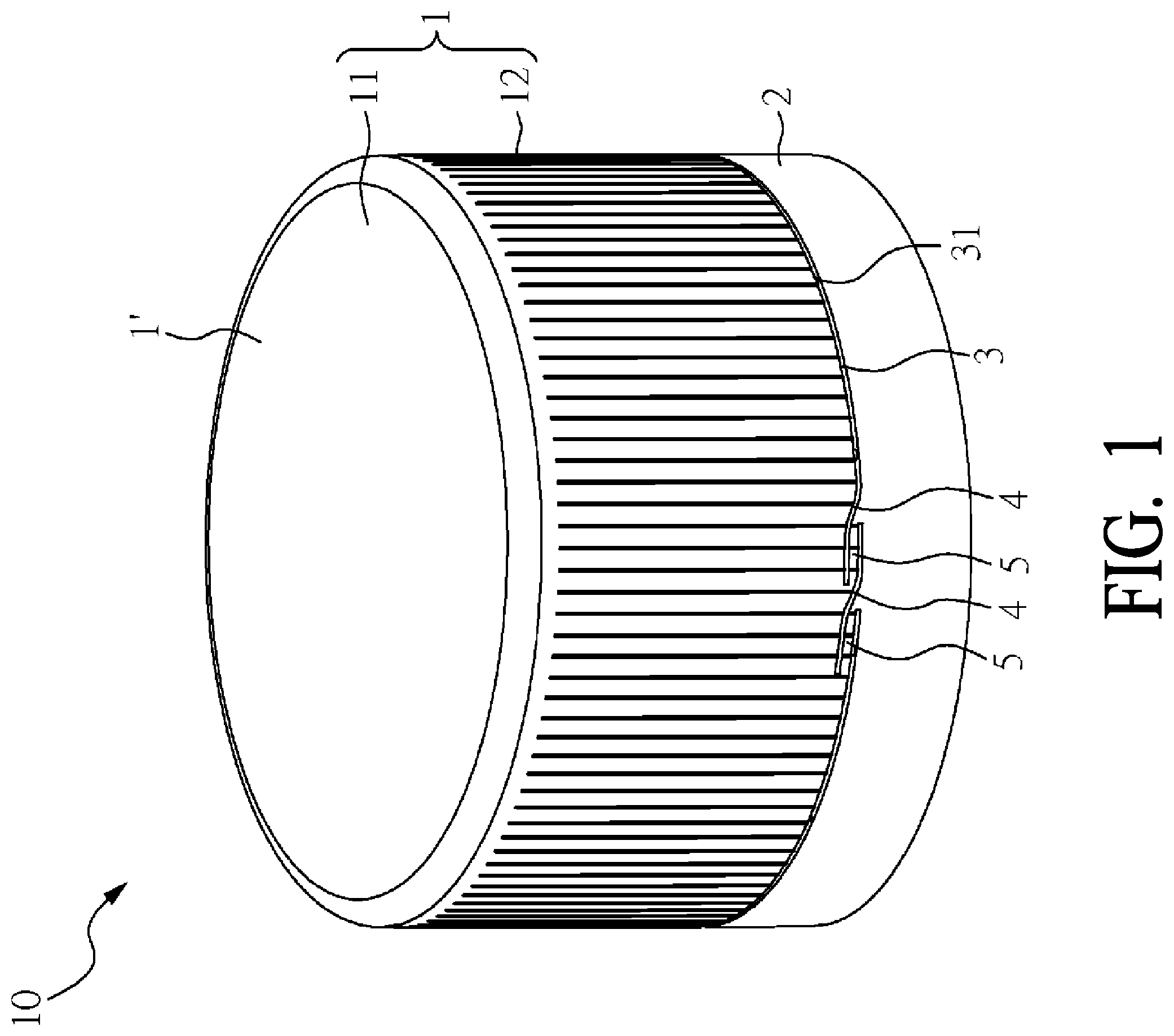Patent US12351366 — Cap for container — Figure 1