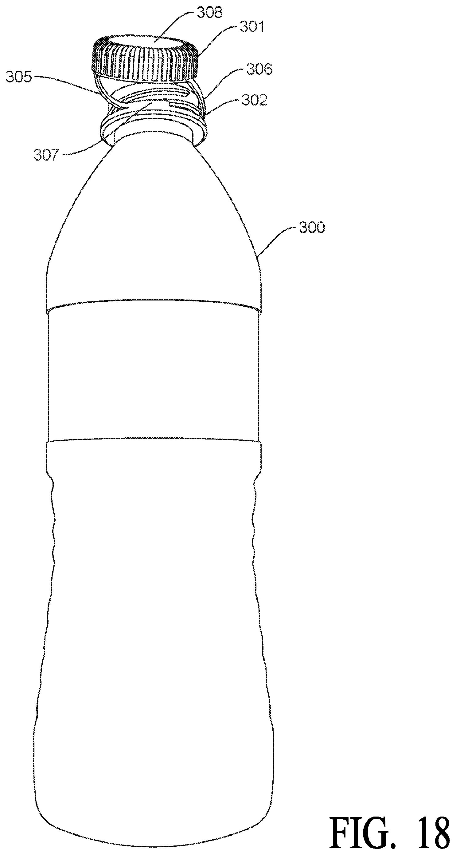 Patent US12351366 Figure 16 – Cap for container