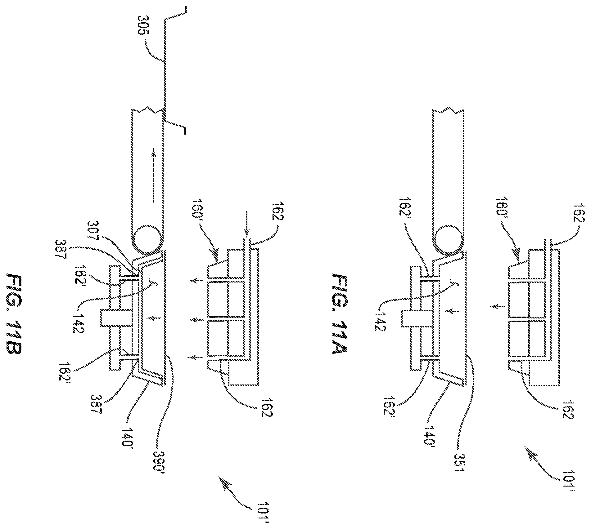 Patent US12351370 Figure 11 – Container with liner