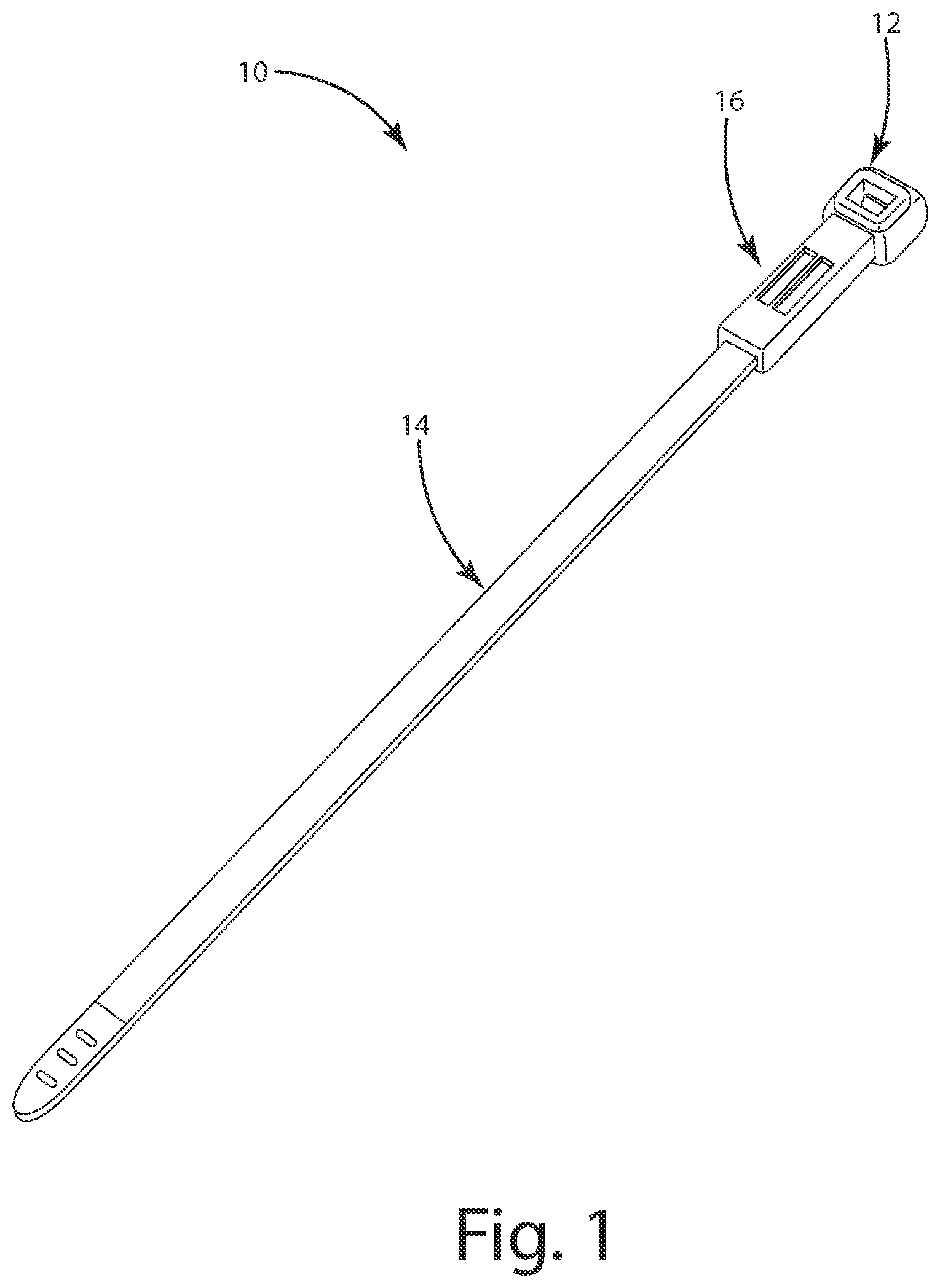 Patent US12351375 Figure 1 – Ligation assembly and method for using the same