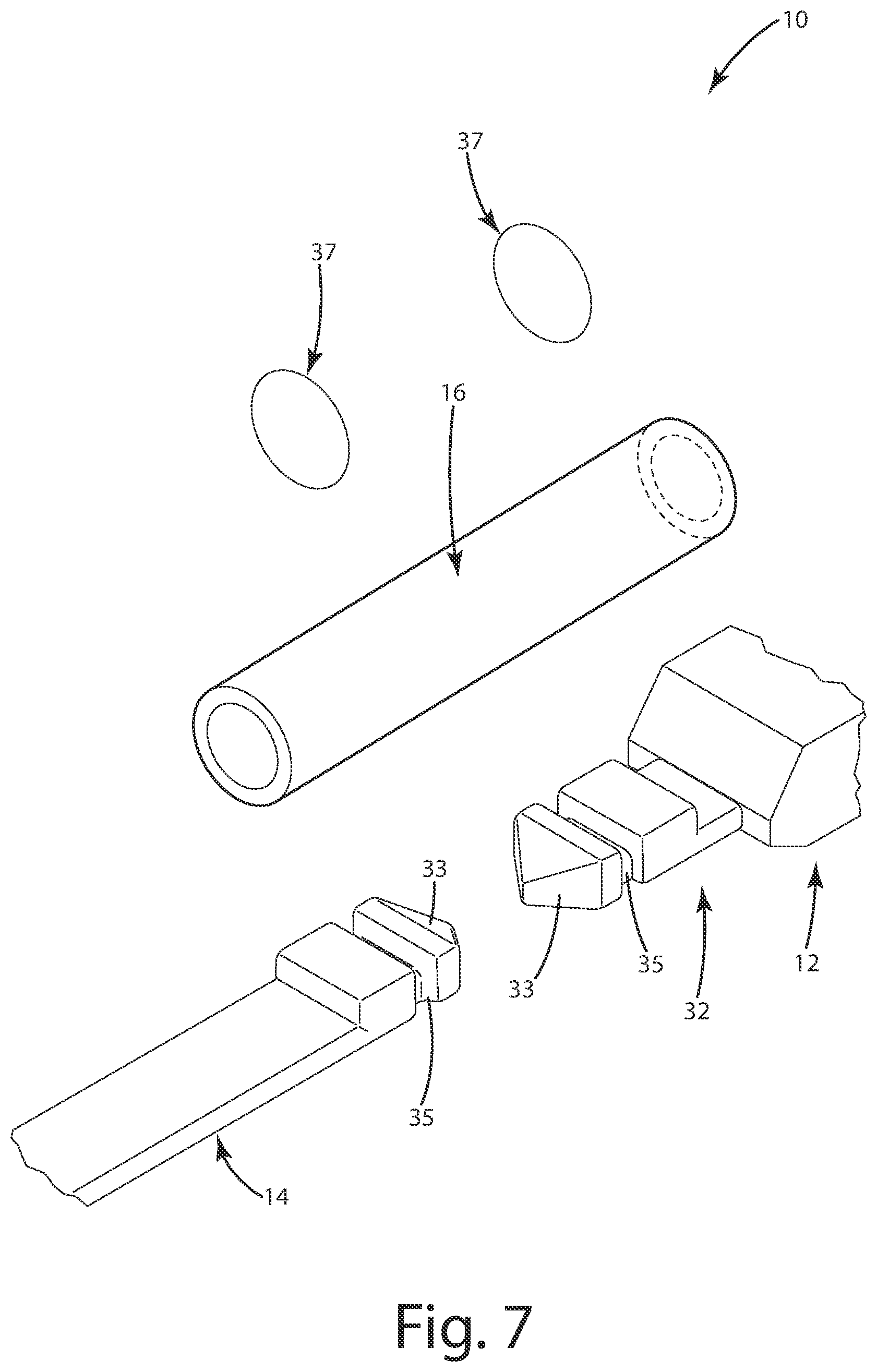 Patent US12351375 Figure 7 – Ligation assembly and method for using the same