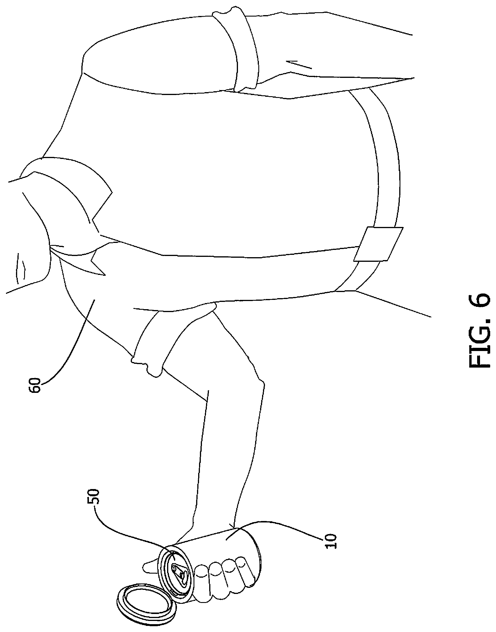 Patent US12351383 Figure 6 – Beverage can container