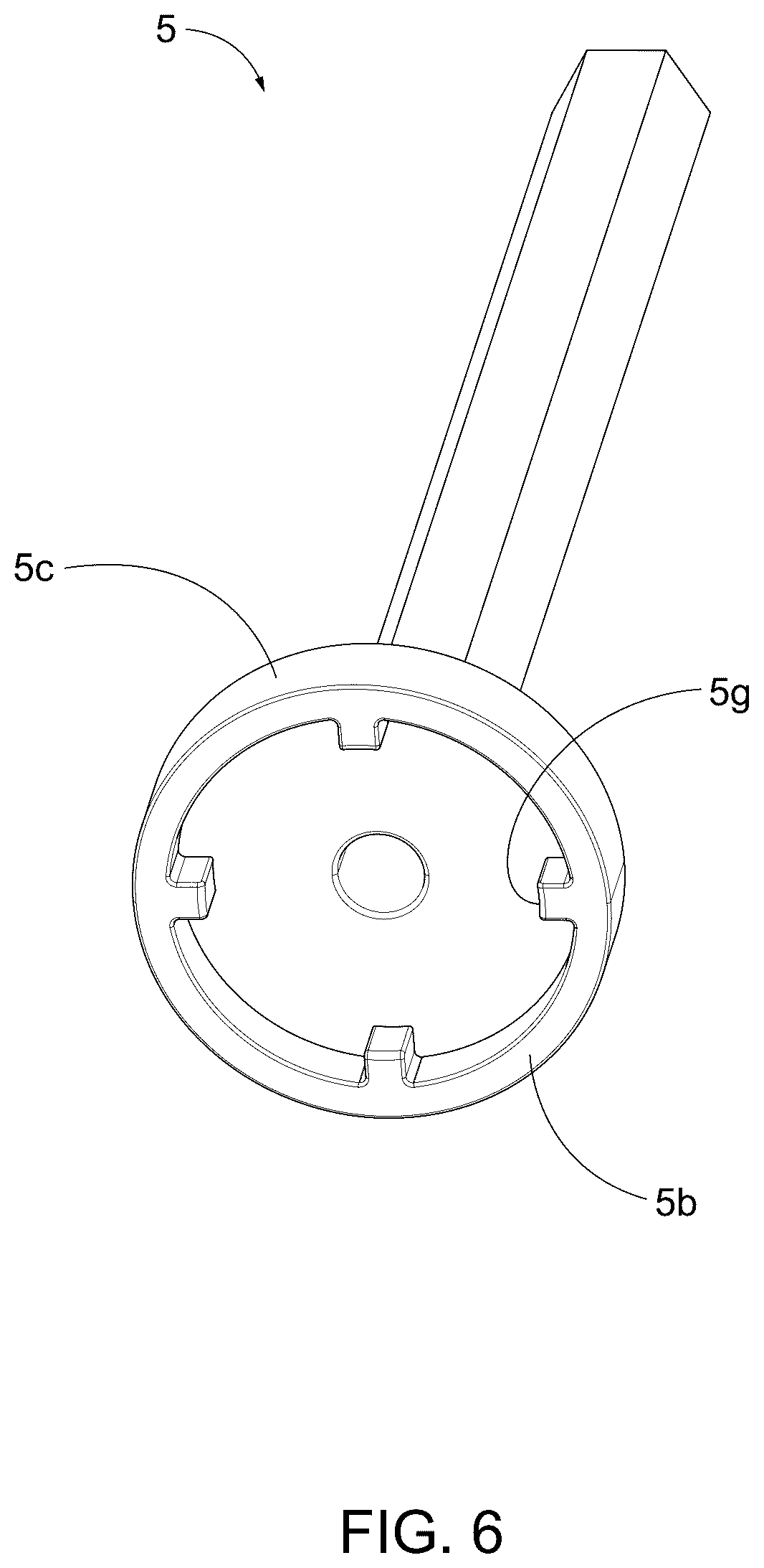 Patent US12351384 Figure 5 – Rotary actuated dispenser