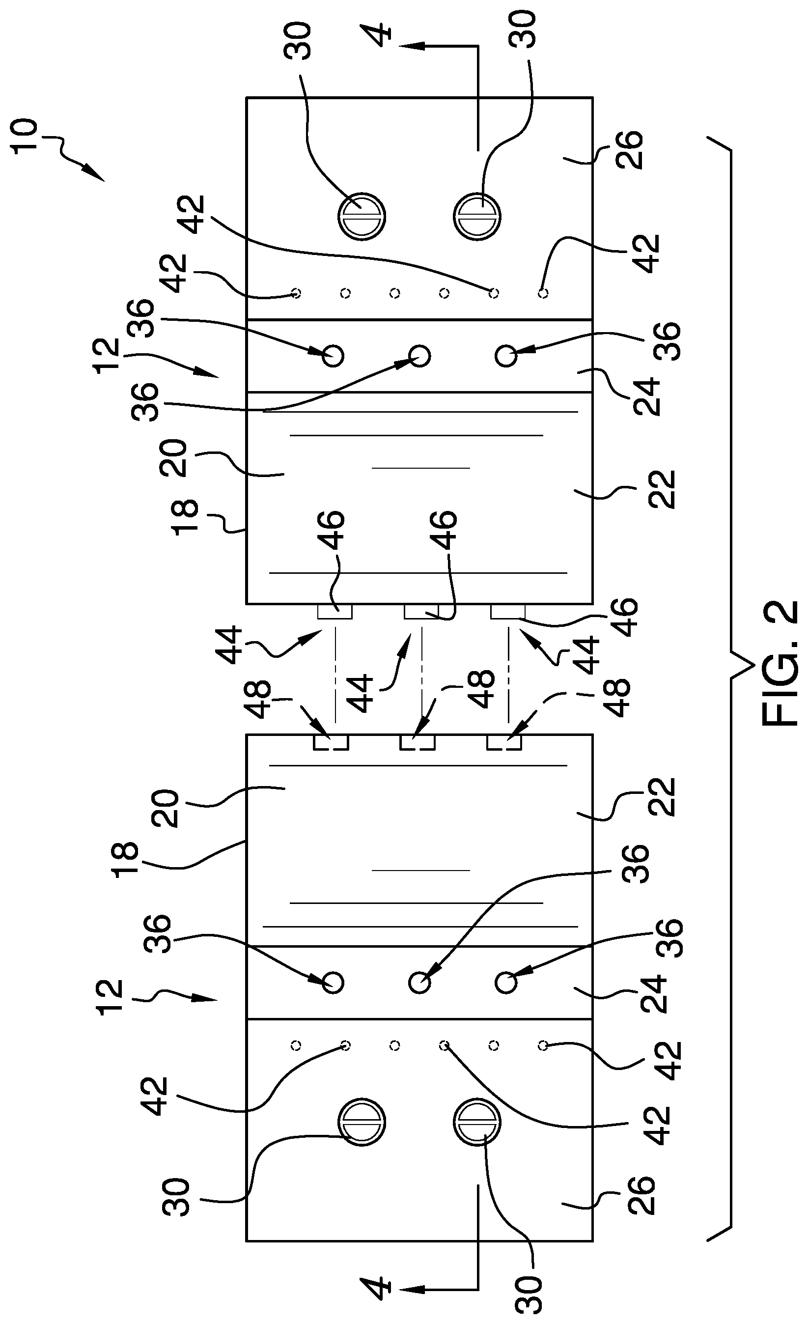 Patent US12351387 Figure 2 – Anchoring apparatus for buried objects