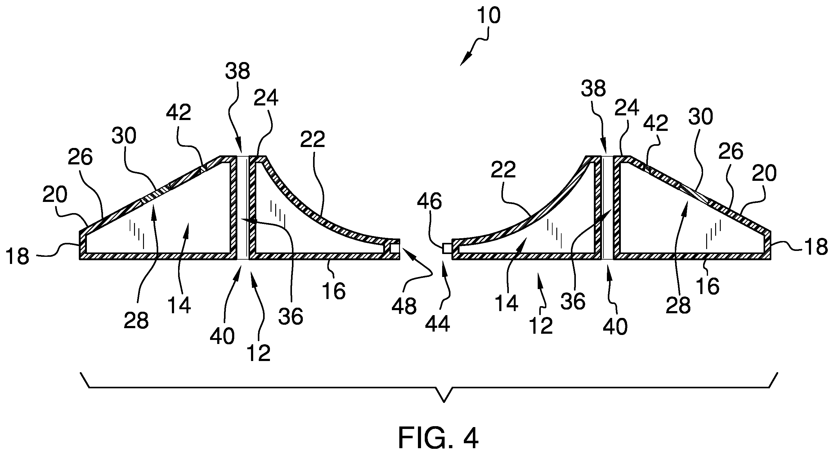 Patent US12351387 Figure 4 – Anchoring apparatus for buried objects