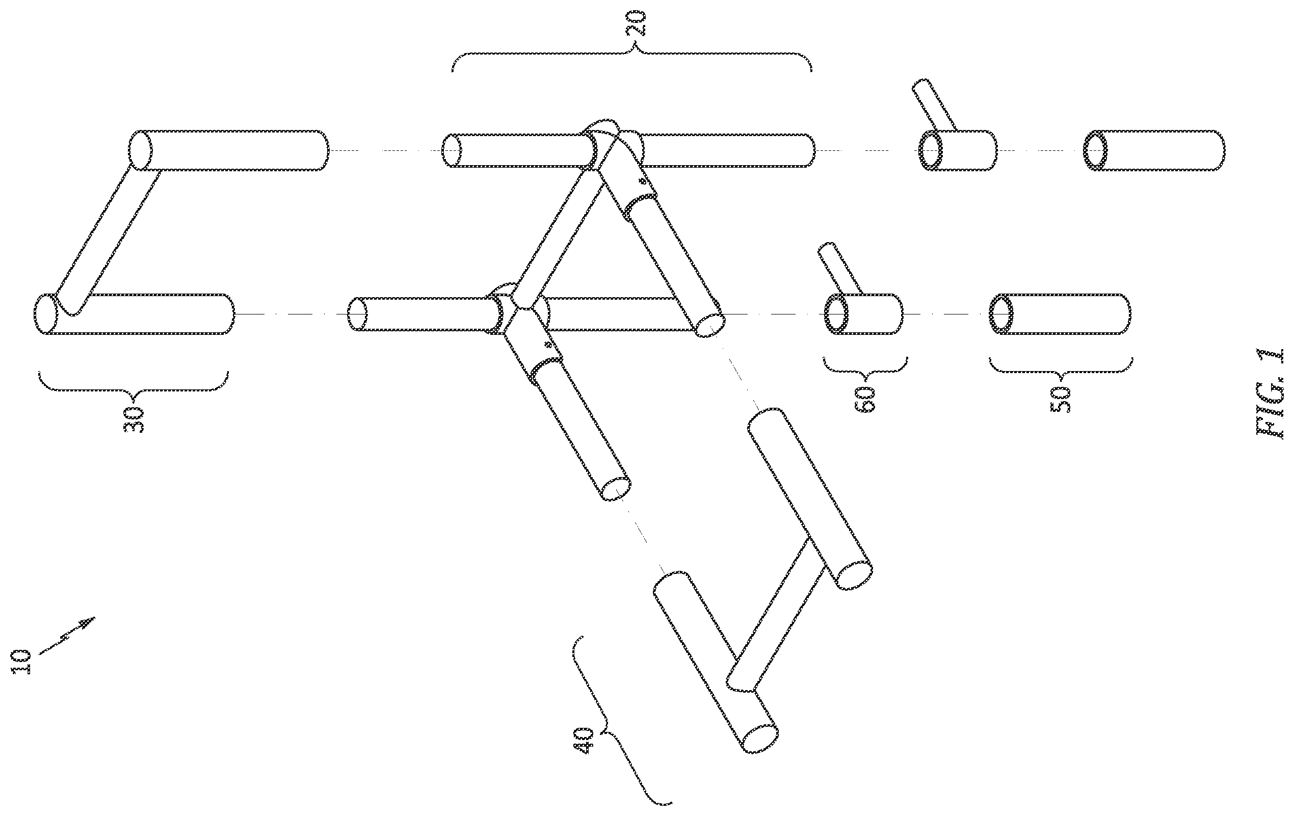 Patent US12351389 Figure 1 – Extension device for refuse containers
