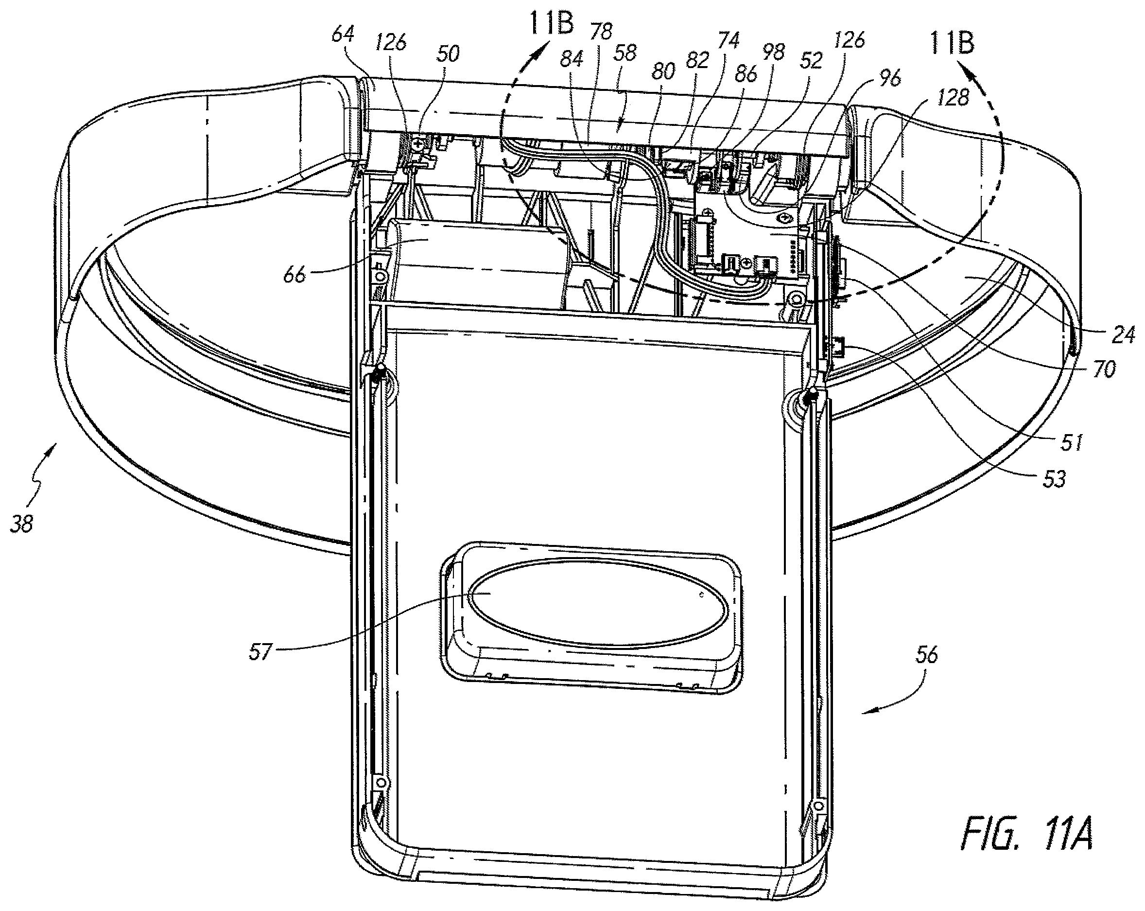 Patent US12351390 Figure 18 – Containers with multiple sensors