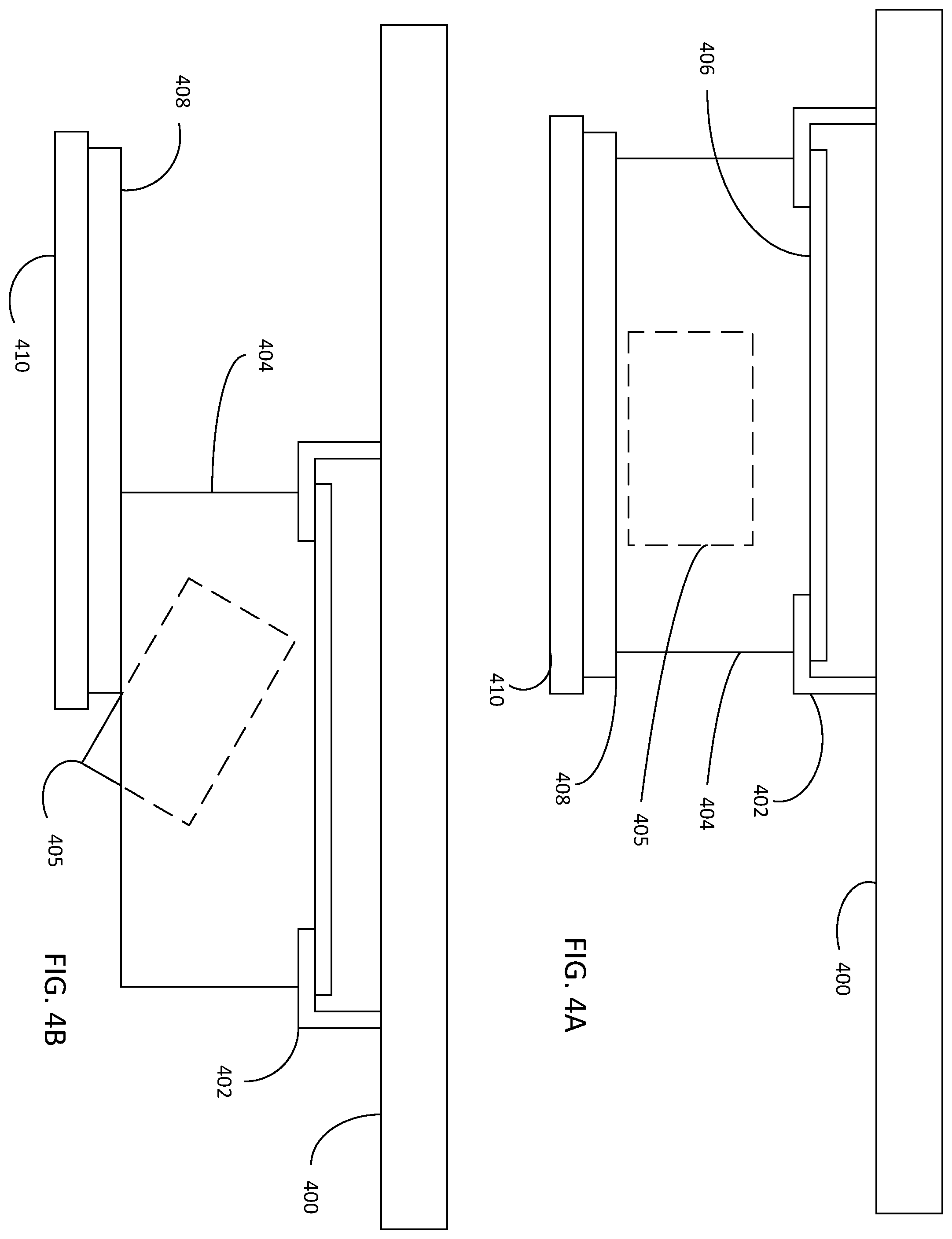 Patent US12351391 Figure 4 – Systems and methods for unloading shuttles and loading totes using linear actuators