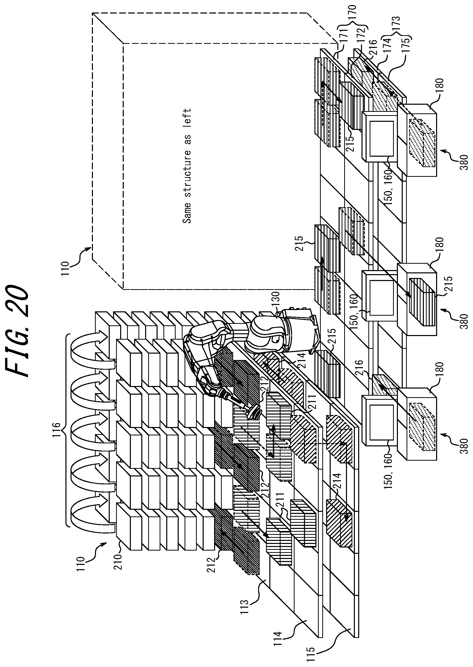 Patent US12351392 Figure 19 – Article management system, logistics system, server device, and article management method
