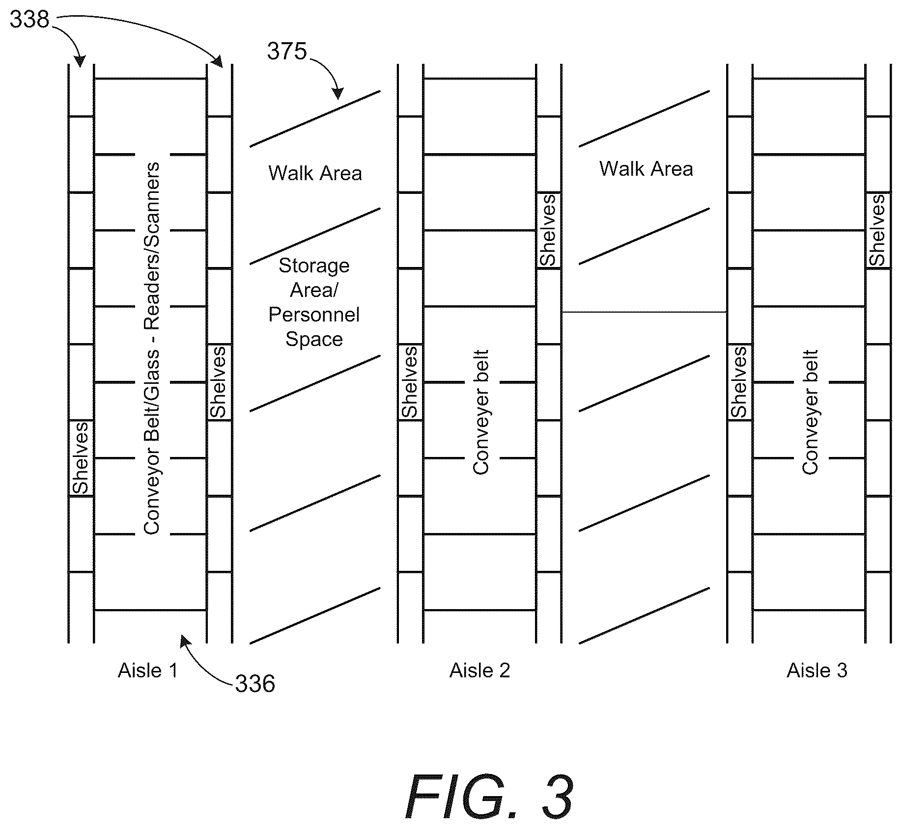 Patent US12351393 Figure 3 – System and method for order fulfillment