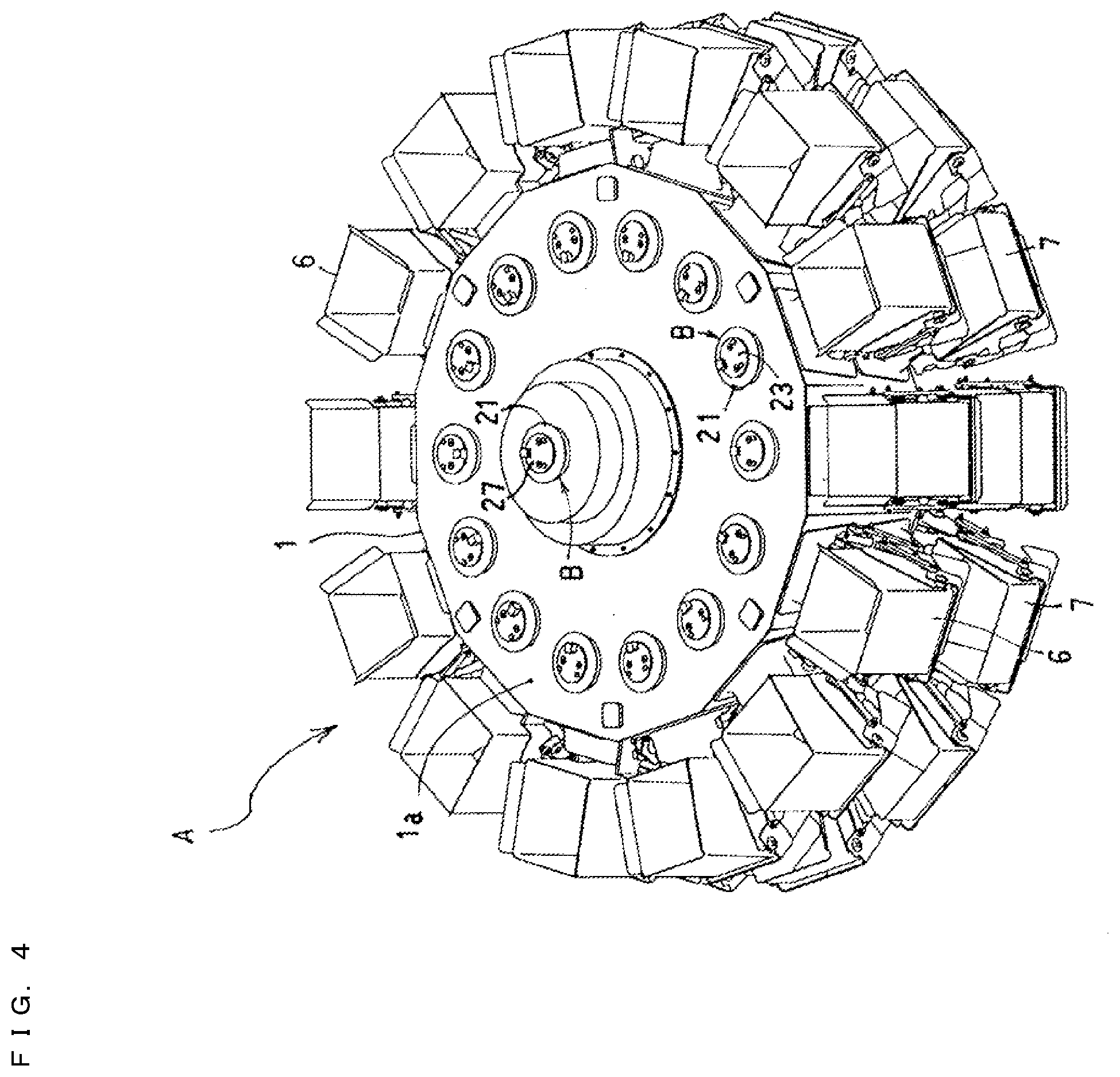Patent US12351395 Figure 4 – Seal structure and weighing machine comprising same