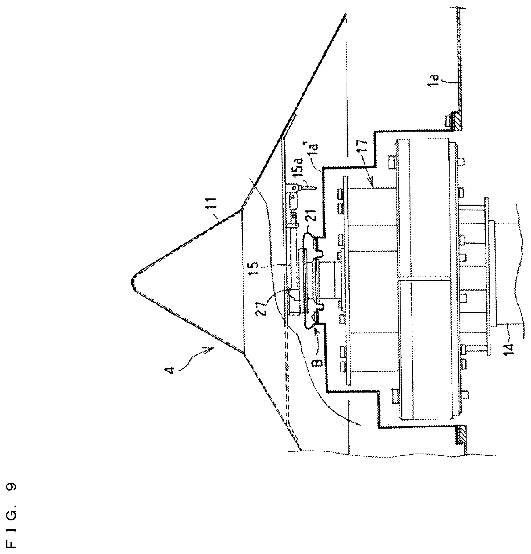 Patent US12351395 Figure 7 – Seal structure and weighing machine comprising same