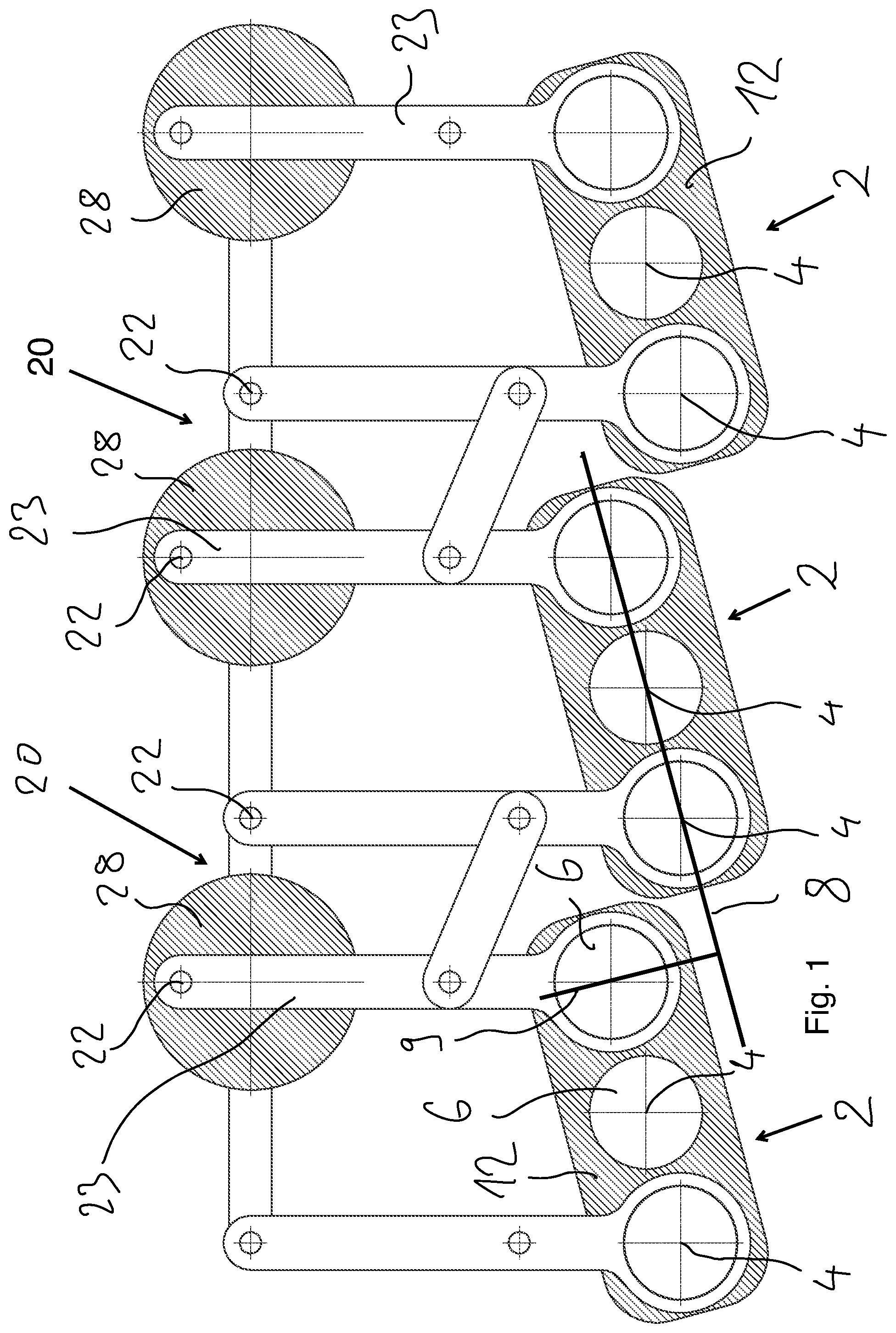 Patent US12351396 — Root crop conveyor — Figure 1
