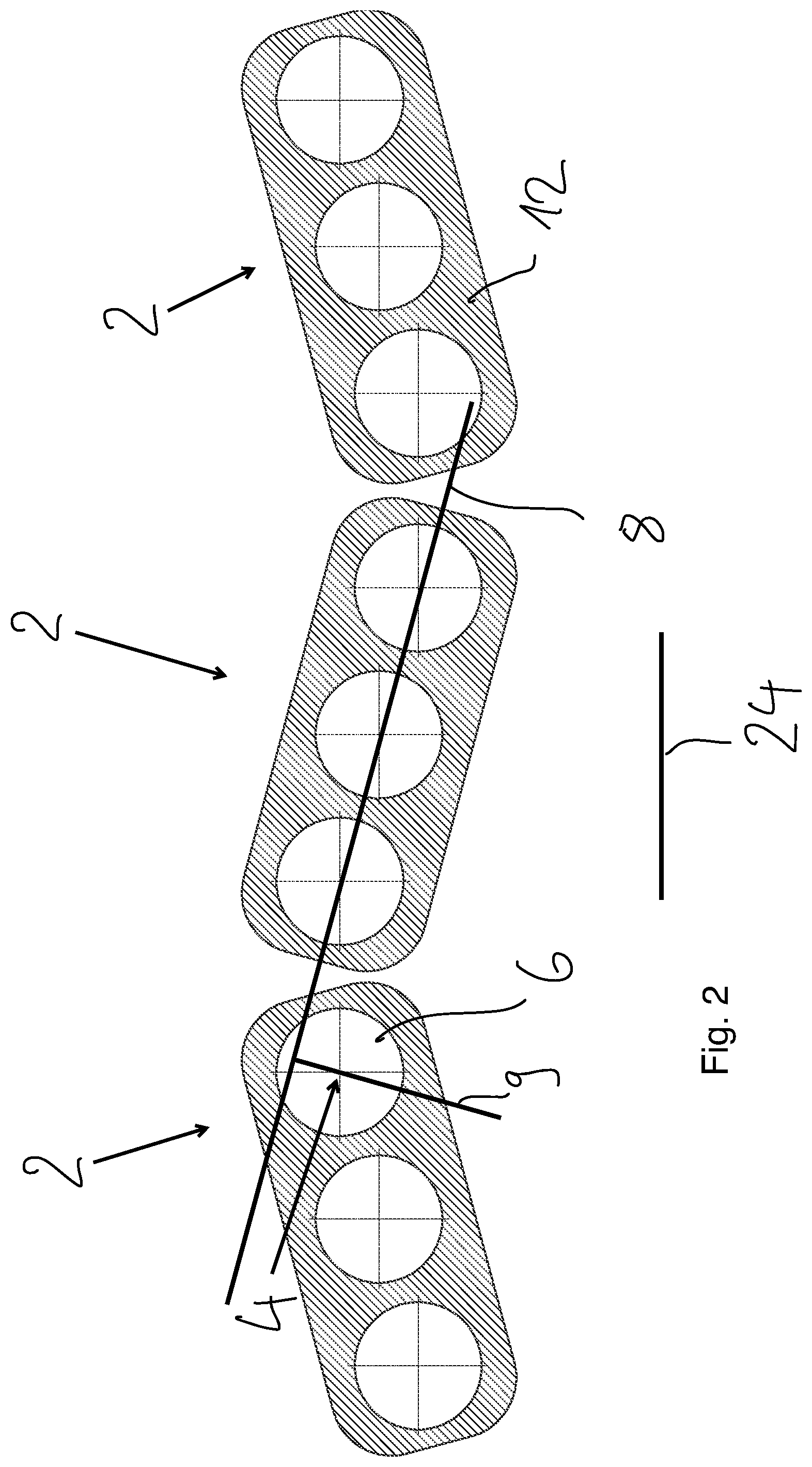 Patent US12351396 Figure 2 – Root crop conveyor