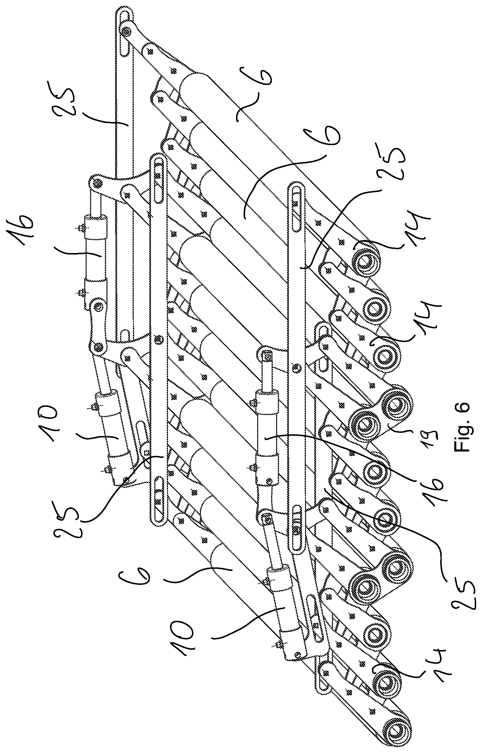 Patent US12351396 Figure 6 – Root crop conveyor