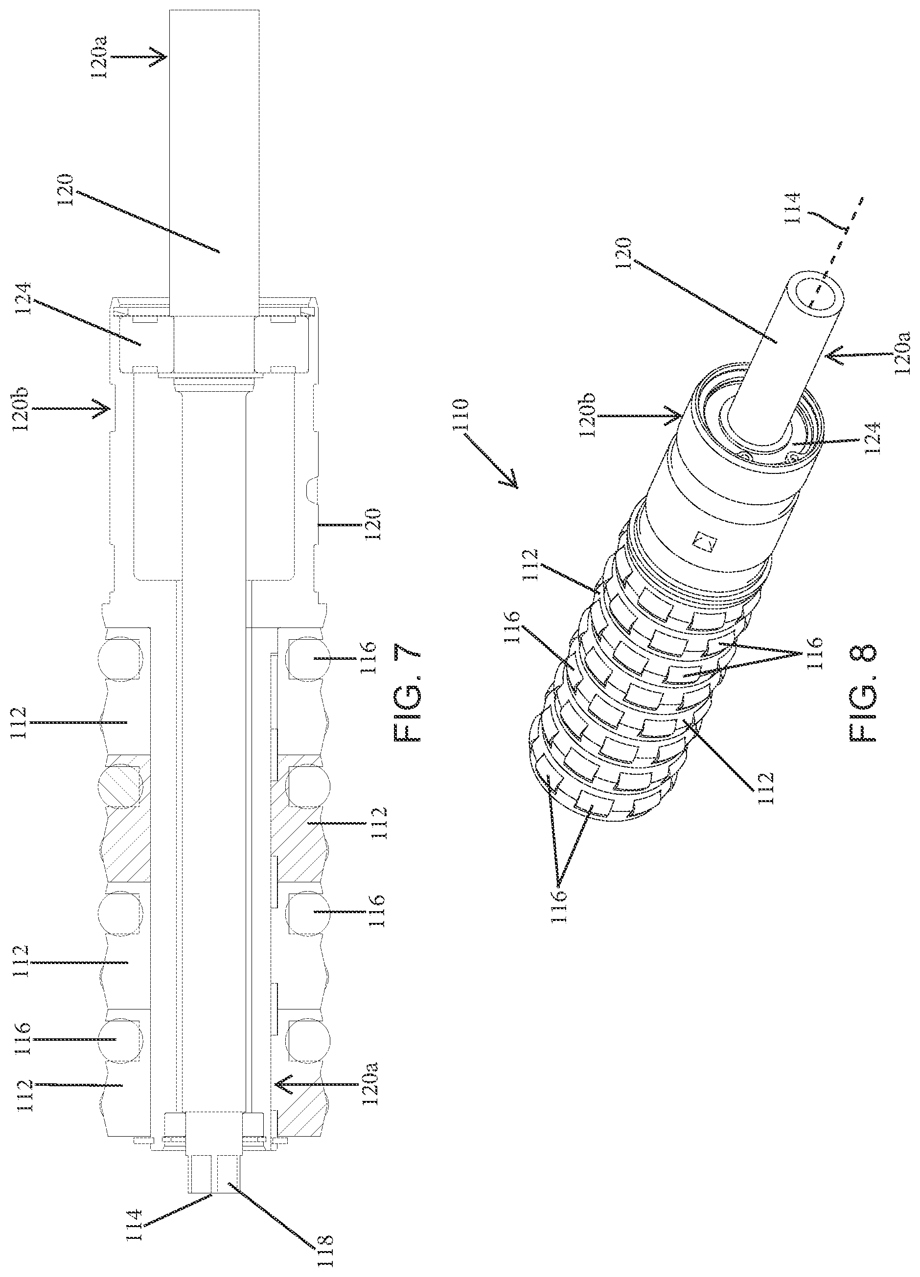 Patent US12351397 Figure 10 – Omni-direction split roller for a conveyor