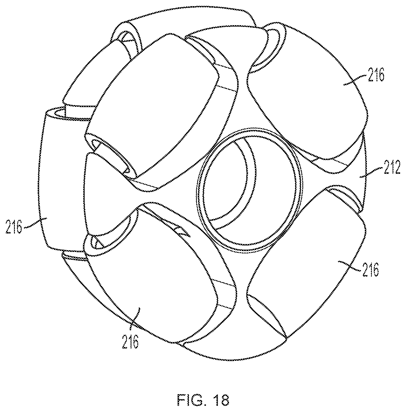 Patent US12351397 Figure 16 – Omni-direction split roller for a conveyor
