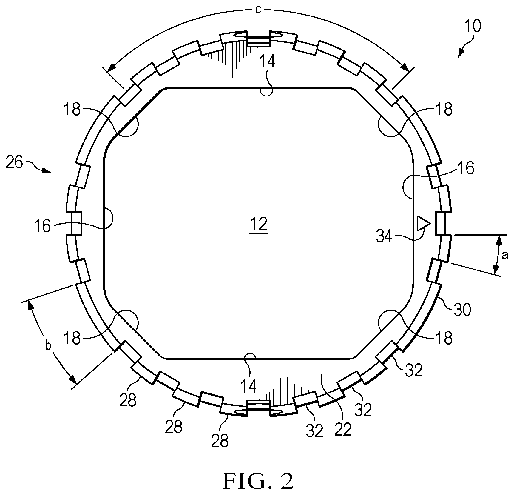 Patent US12351398 Figure 2 – Conveyor module and method of manufacturing