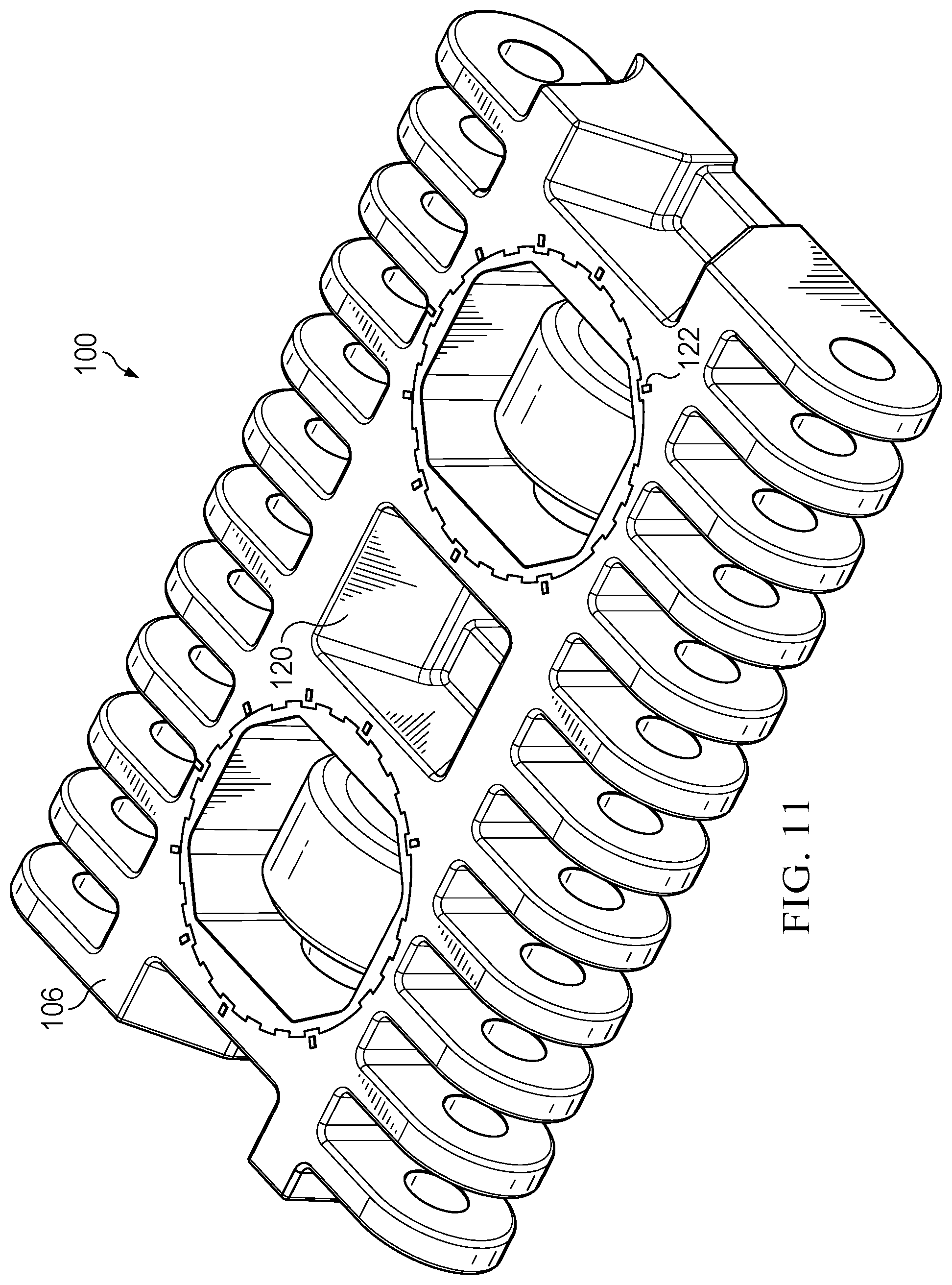 Patent US12351398 Figure 11 – Conveyor module and method of manufacturing