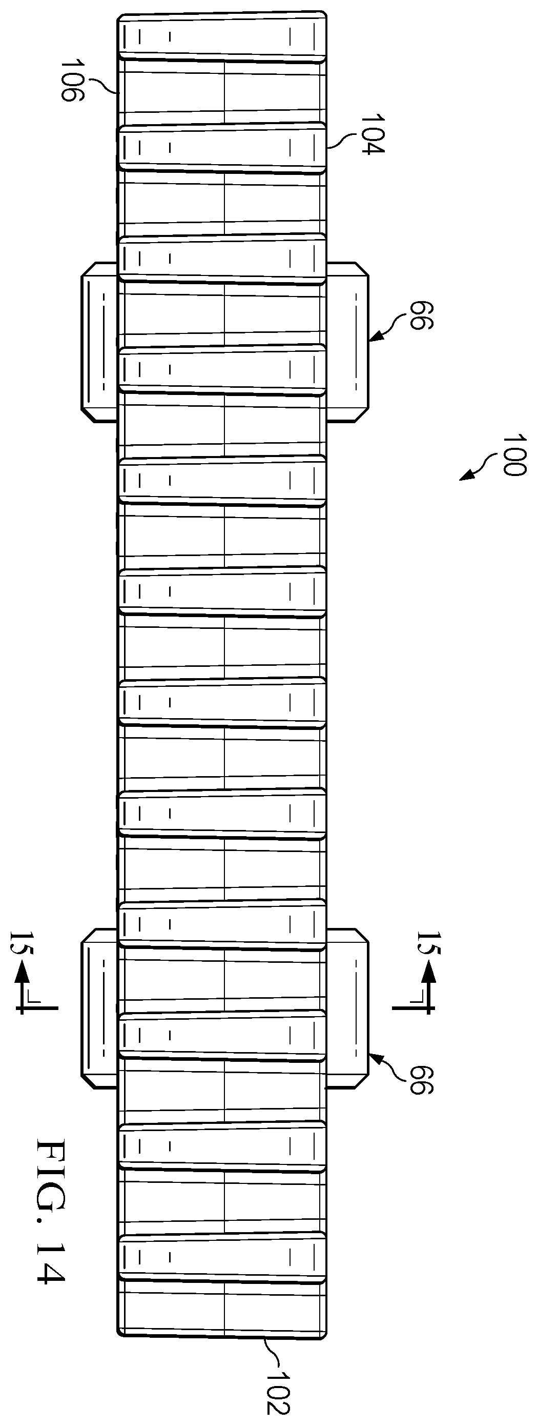 Patent US12351398 Figure 14 – Conveyor module and method of manufacturing