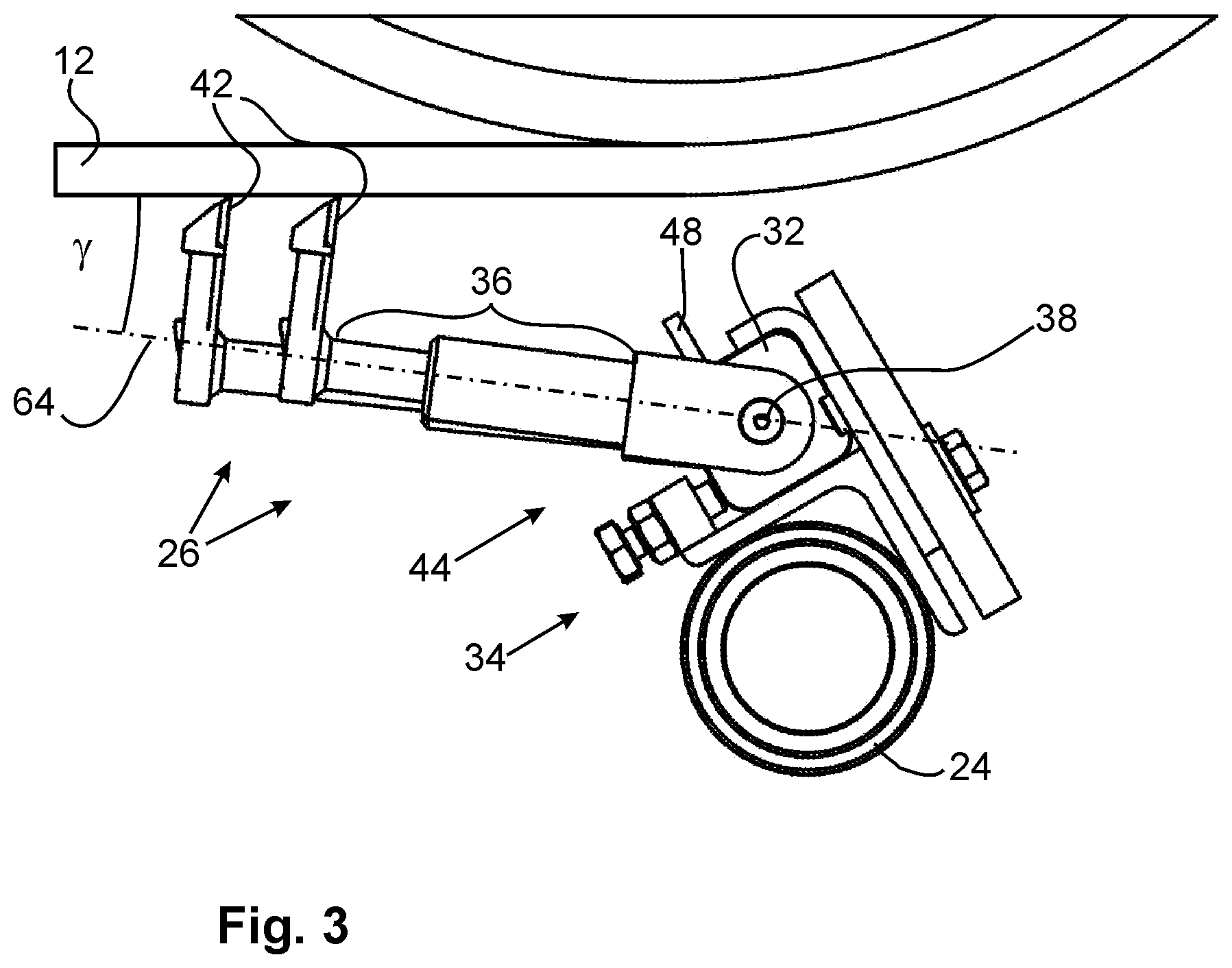 Patent US12351402 Figure 3 – Scraper with an easily replaceable scraper element