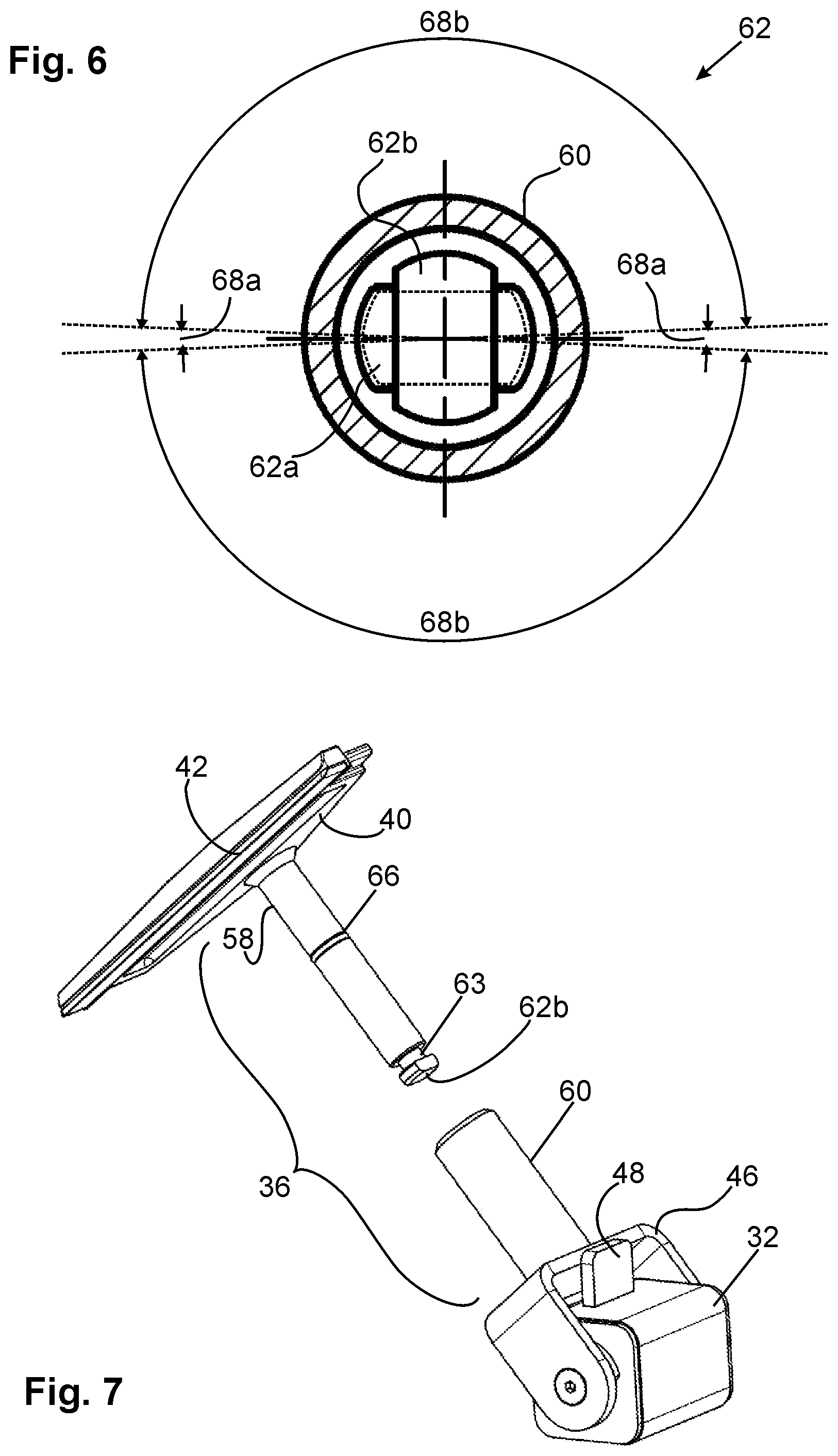 Patent US12351402 Figure 5 – Scraper with an easily replaceable scraper element